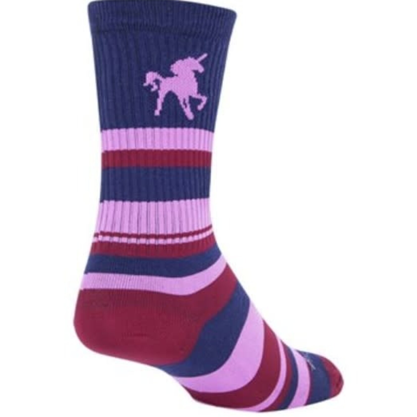 Sock Guy Sock Guy Pink Unicorn Crew Socks