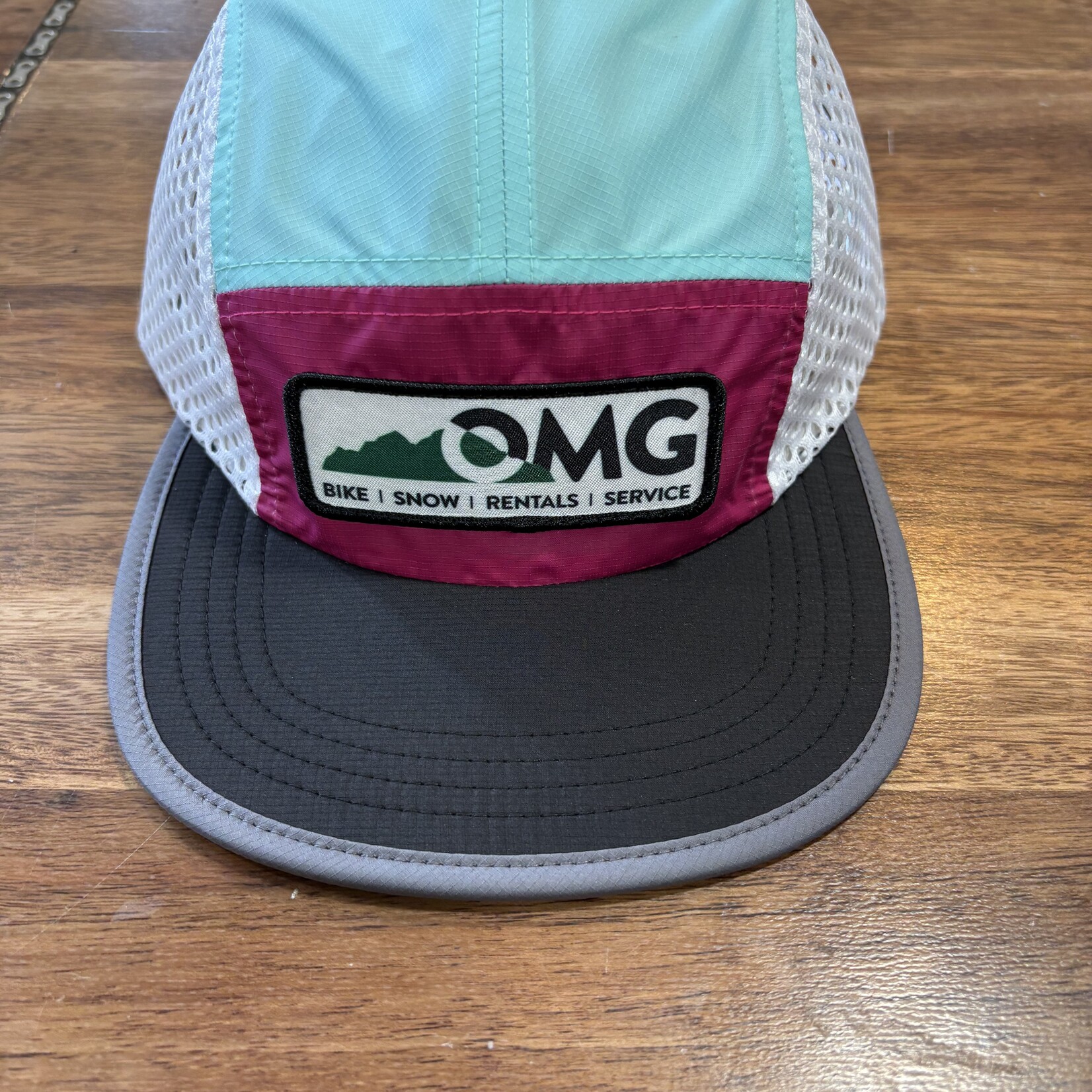 Capture Headware OMG 5 Panel Running Hat