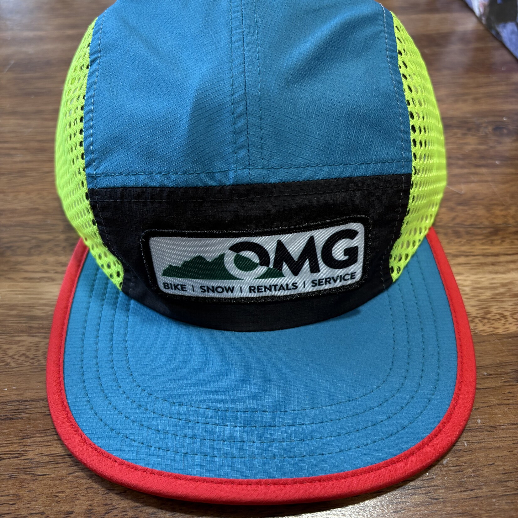 Capture Headware OMG 5 Panel Running Hat