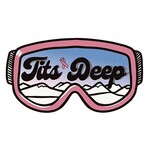 Tits Deep Tits Deep Goggle Sticker