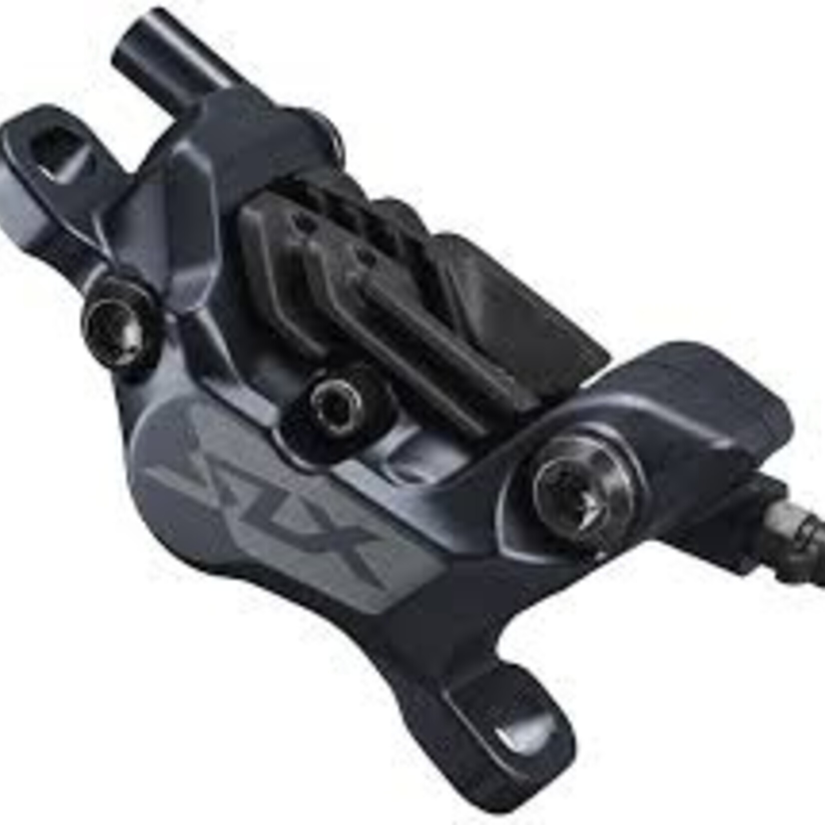 Shimano Shimano SLX BR-M7120 4-Piston Post-Mount Disc Brake Caliper, Metal Pads with Fins, Black