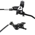 Hope Hope Tech 4 V4 Disc Brake and Lever Set - Front, Hydraulic, Post Mount, Black