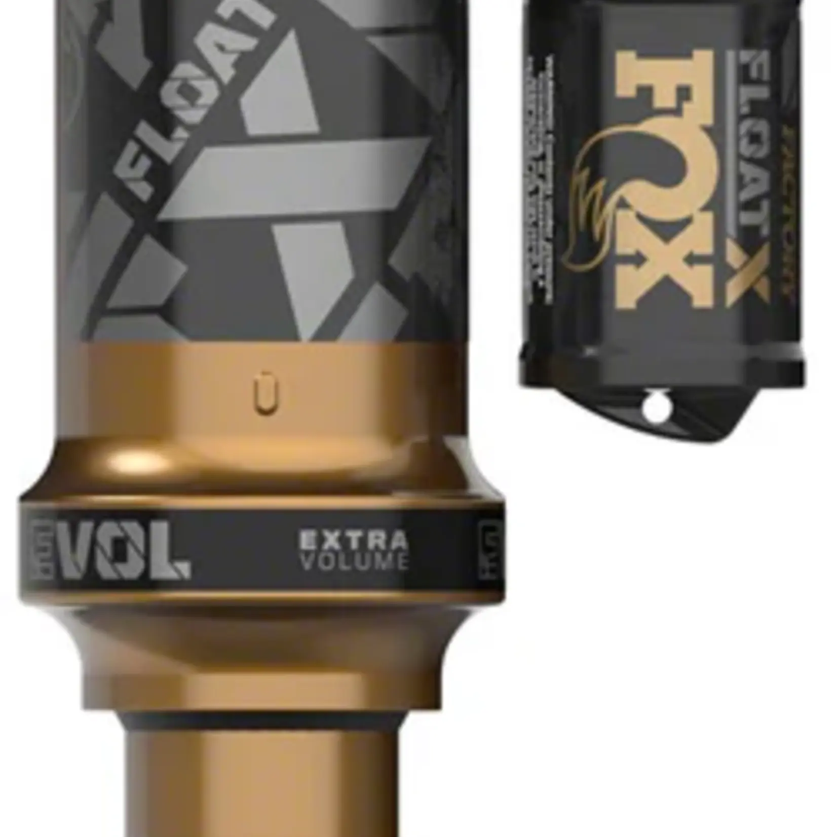 FOX FOX FLOAT X Factory Rear Shock - Metric, 190 x 45 mm, 0.6 Spacer, 2-Position Lever, EVOL LV, Kashima Coat