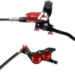 Hope Hope Tech 4 V4 Disc Brake and Lever Set - Front, Hydraulic, Post Mount, Red