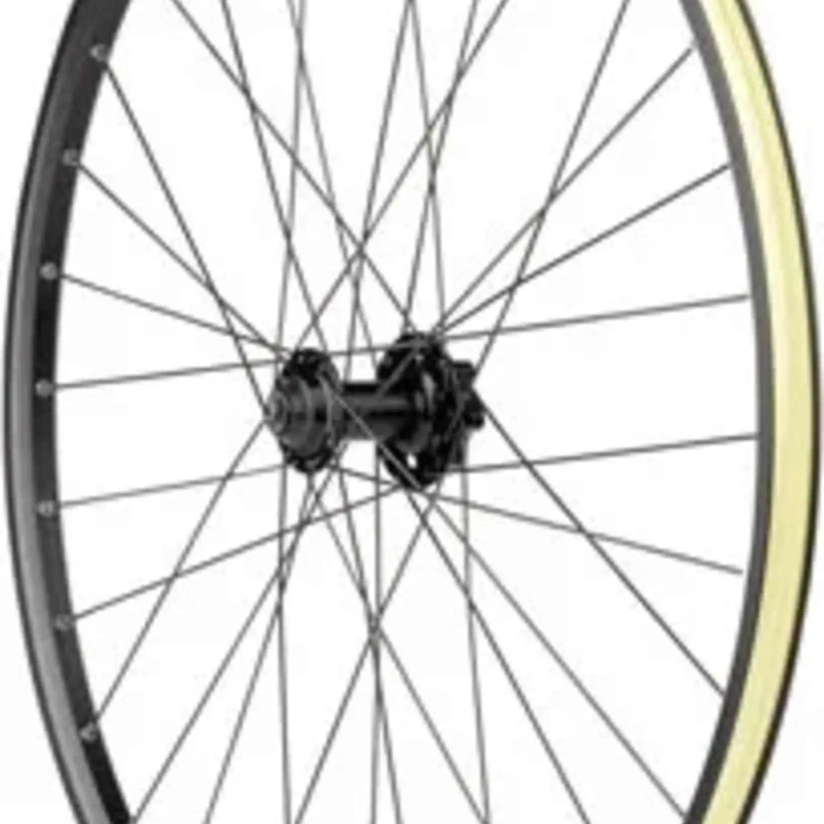 Quality Wheels Quality Wheels Value Double Wall Series Disc Front Wheel - 27.5", QR x 100mm, 6-Bolt/Rim, Black, 32H