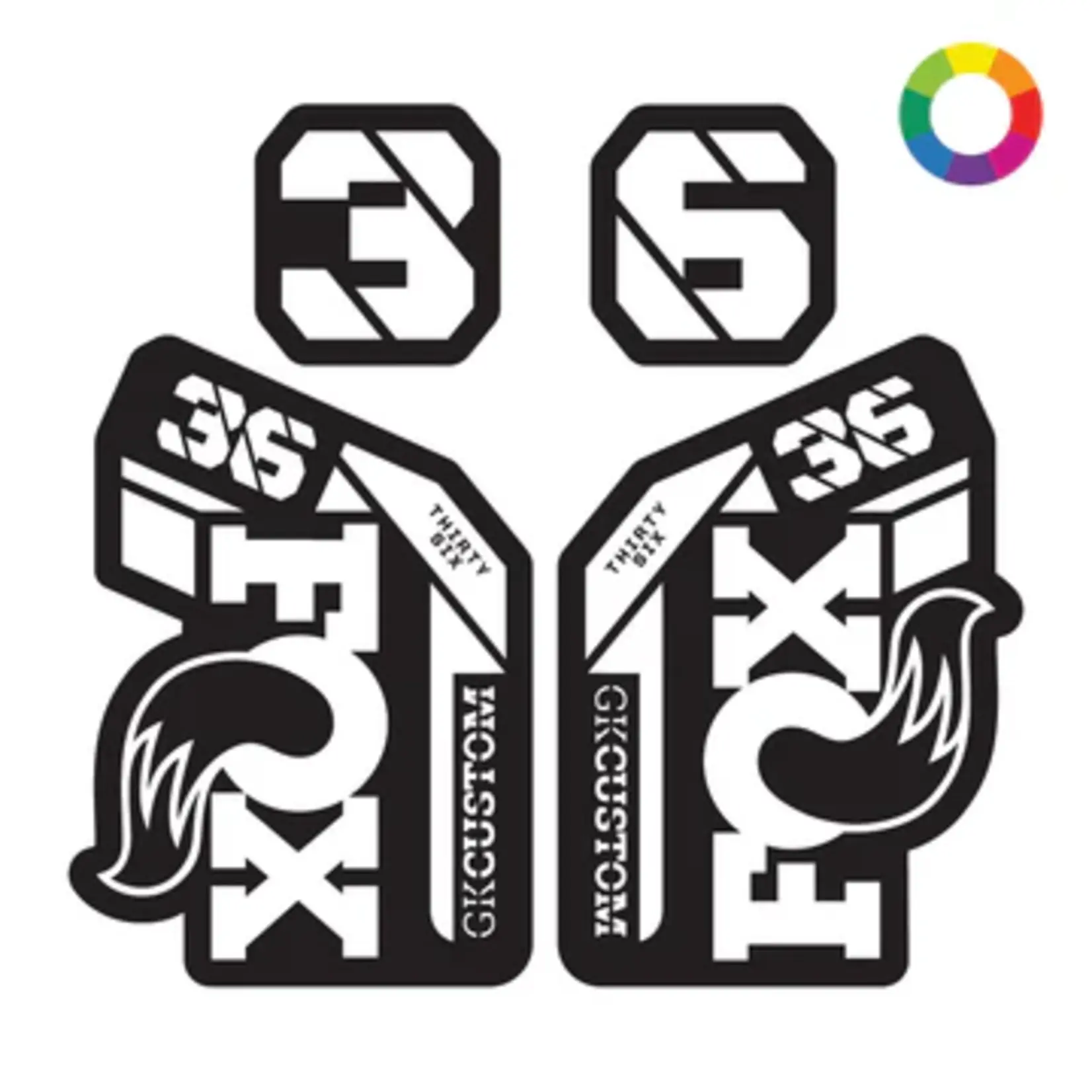 Ground Keeper Custom Ground Keeper Custom Fox 36 Custom Decal