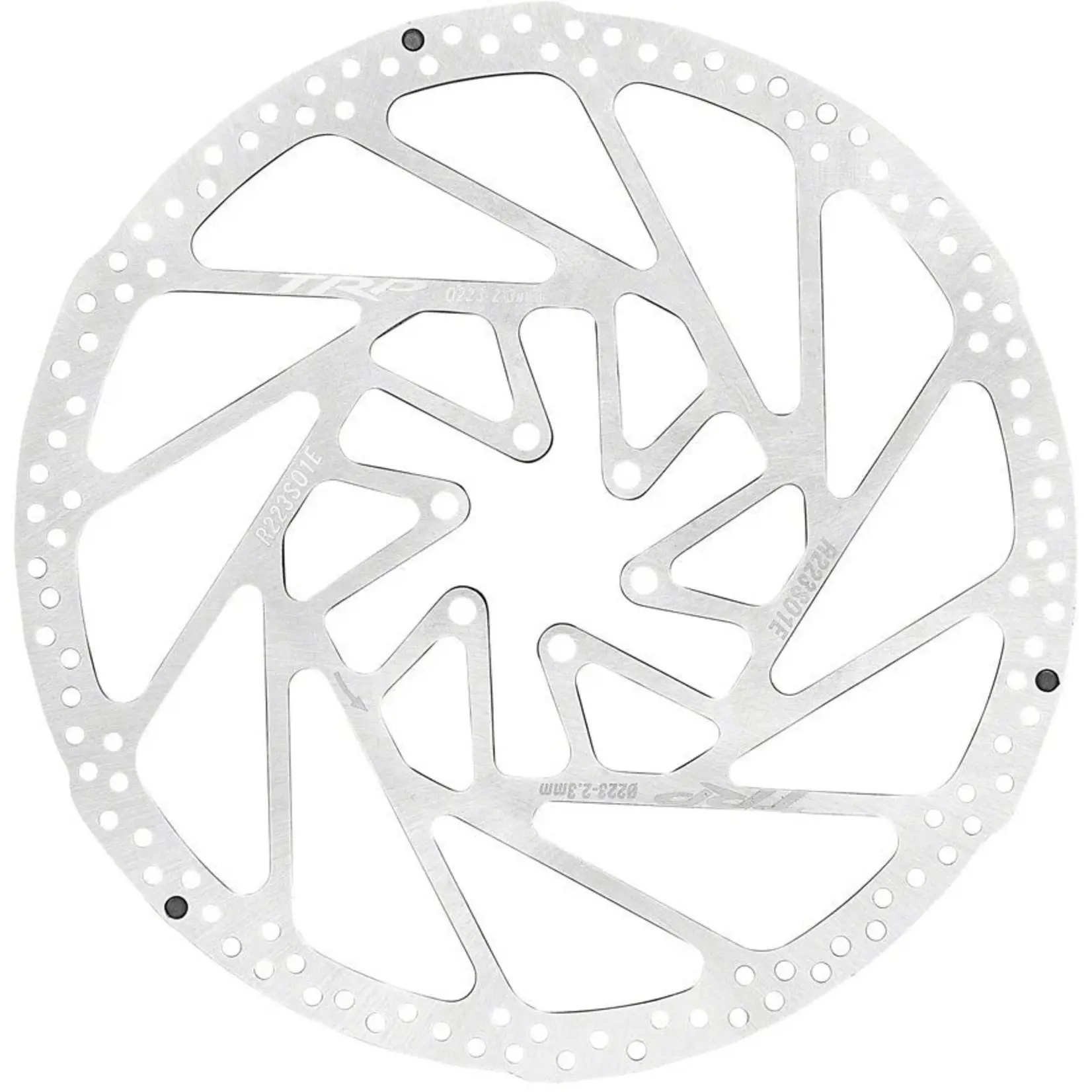 TRP TRP R1 Disc Brake Rotor - 223mm, 6-Bolt, 2.3mm, Rust Blocker Treatment, Silver