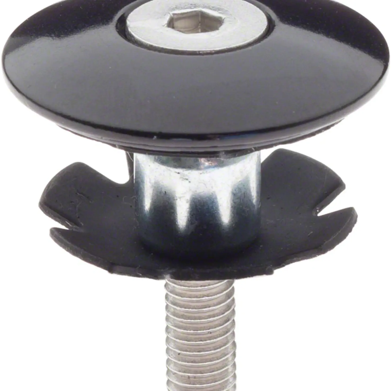 Problem Solvers Problem Solvers Top Cap with Star Nut 1-1/8" Black