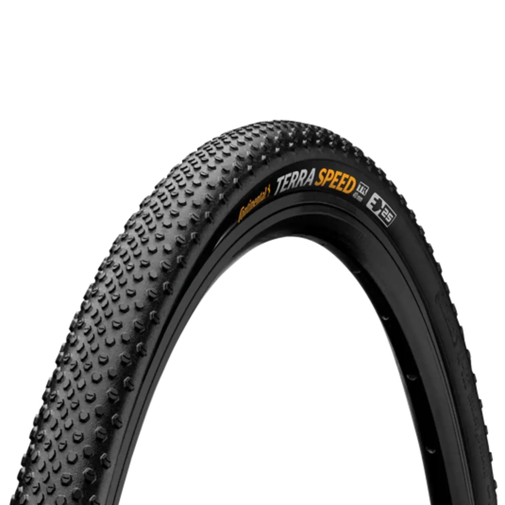 Continental Continental Terra Speed Tire - 700 x 35, Tubeless, Folding, Black, BlackChili, ProTection, E25