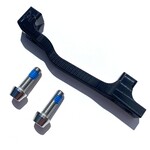 Hope Hope Mount M-Post Disc Brake Adaptor - Post Caliper 160 to Post 200, Black