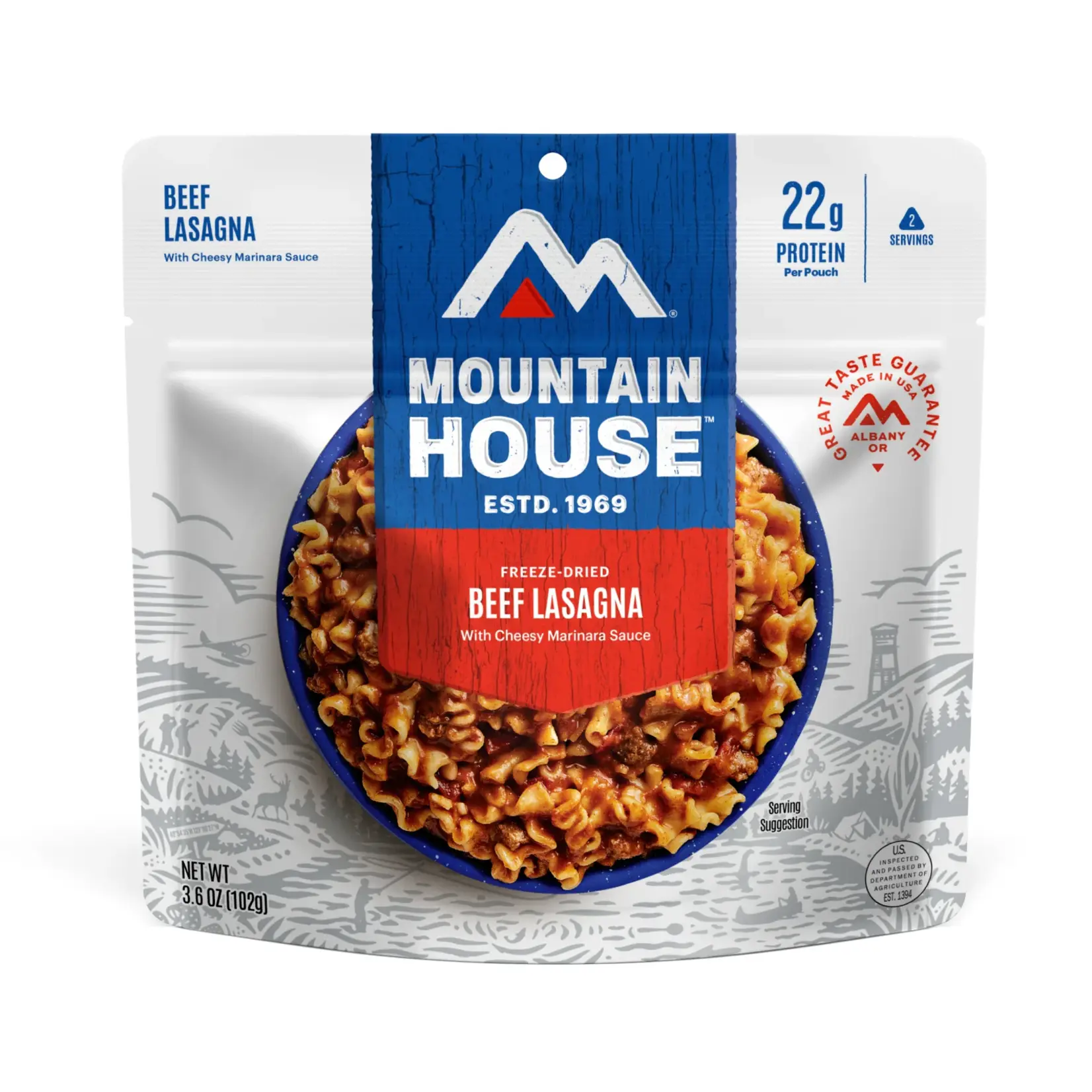 Mountain House Mountain House Beef Lasagna w/ Cheesy Marinara Sauce Meal
