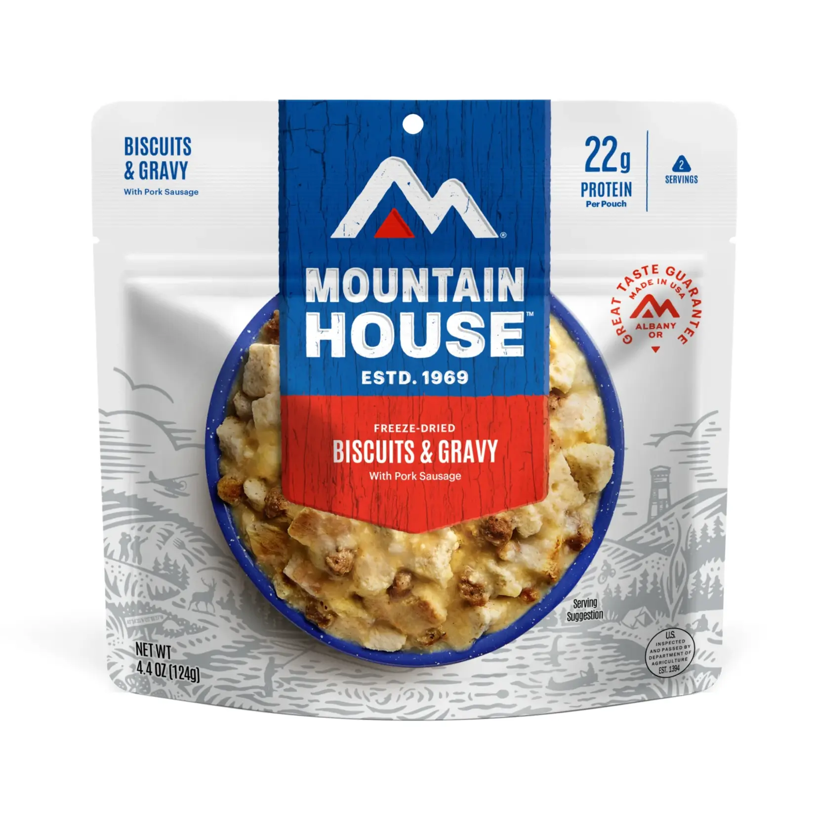 Mountain House Mountain House Biscuits & Gravy Meal