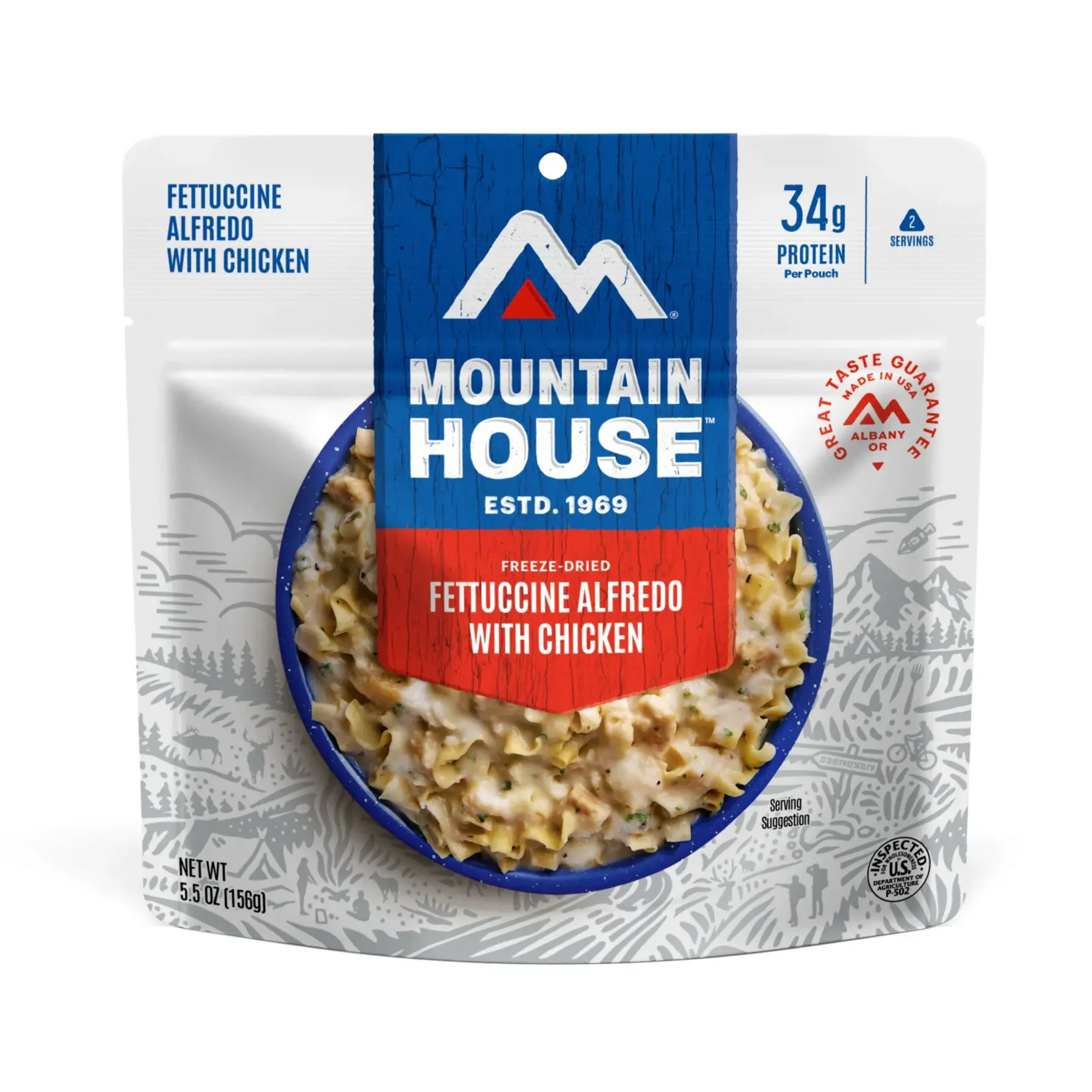 Mountain House Mountain House Fettuccine Alfredo with Chicken Meal