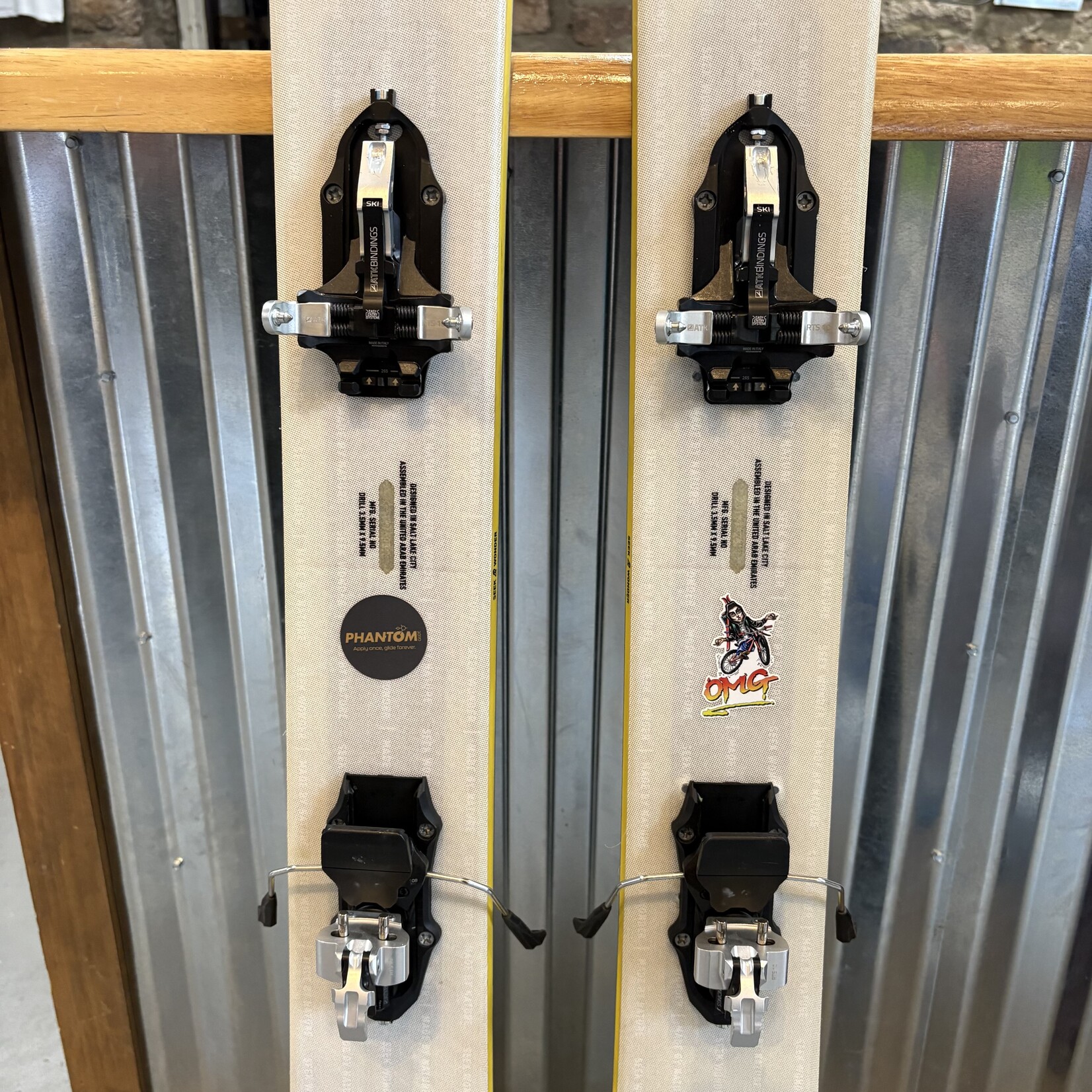 WNDR Alpine DEMO WNDR Intention 108 w/ ATK Touring Binding and Skins