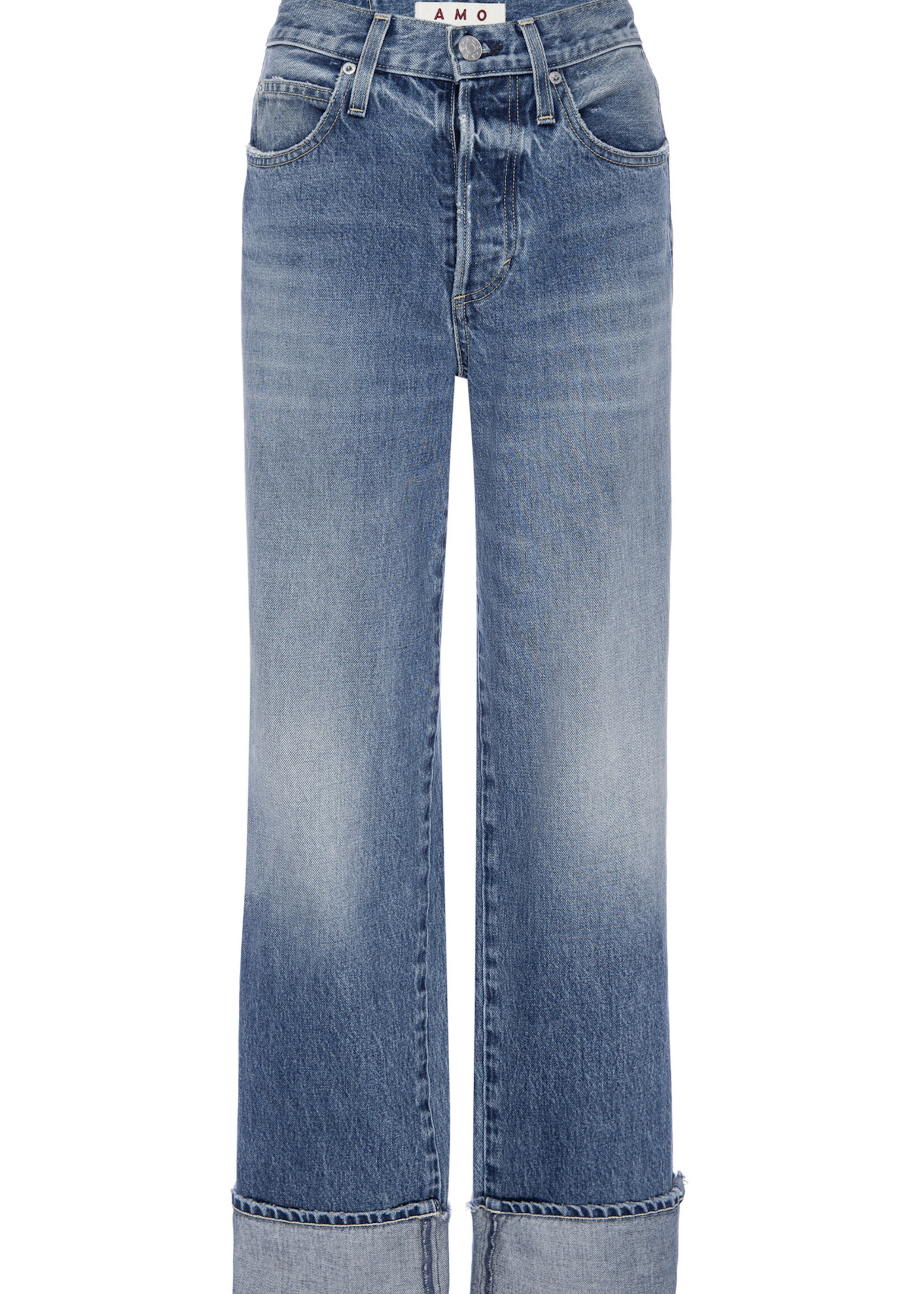 A M O Sonia Cuffed Jean- Taboo