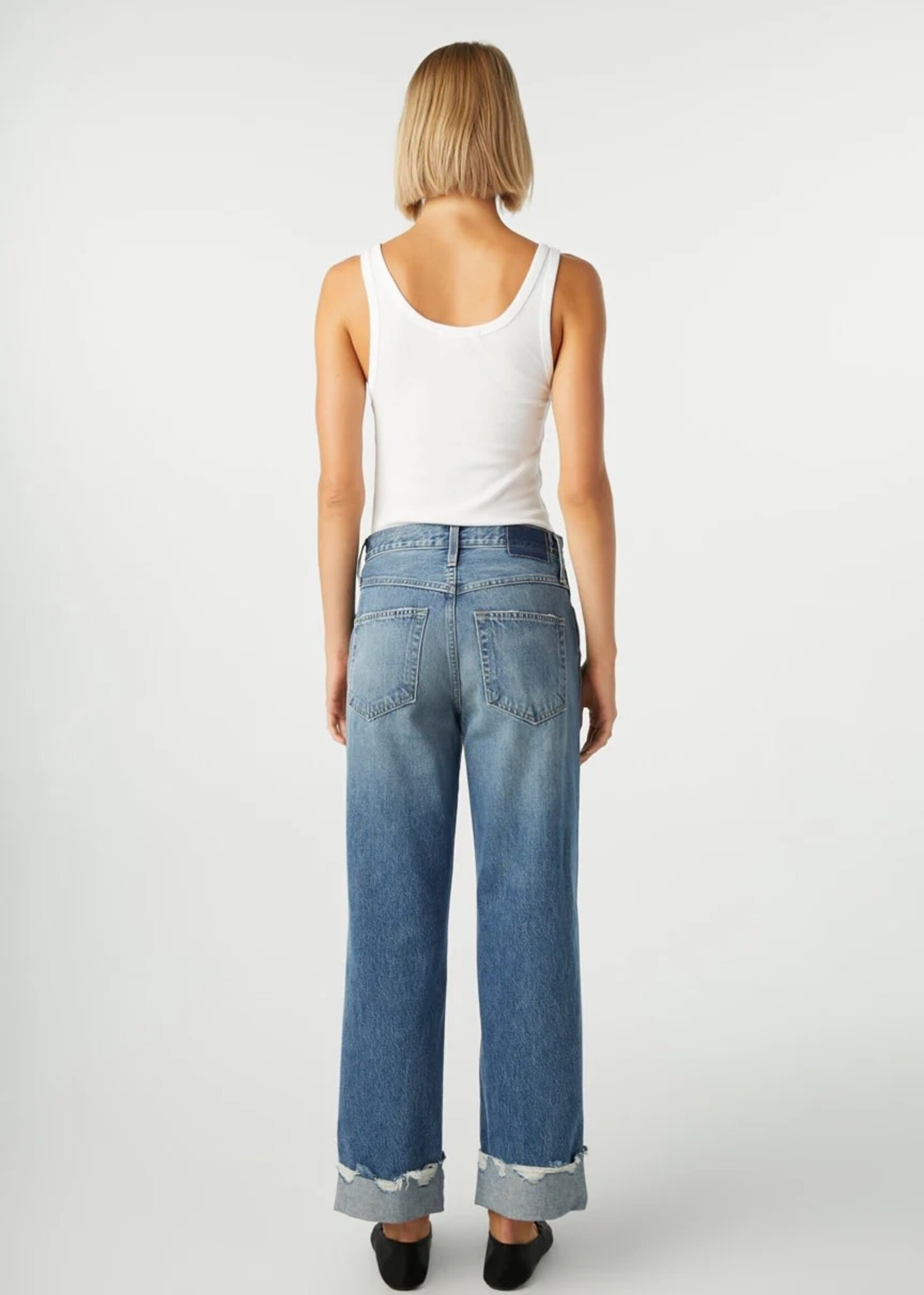 A M O Sonia Cuffed Jean- Taboo