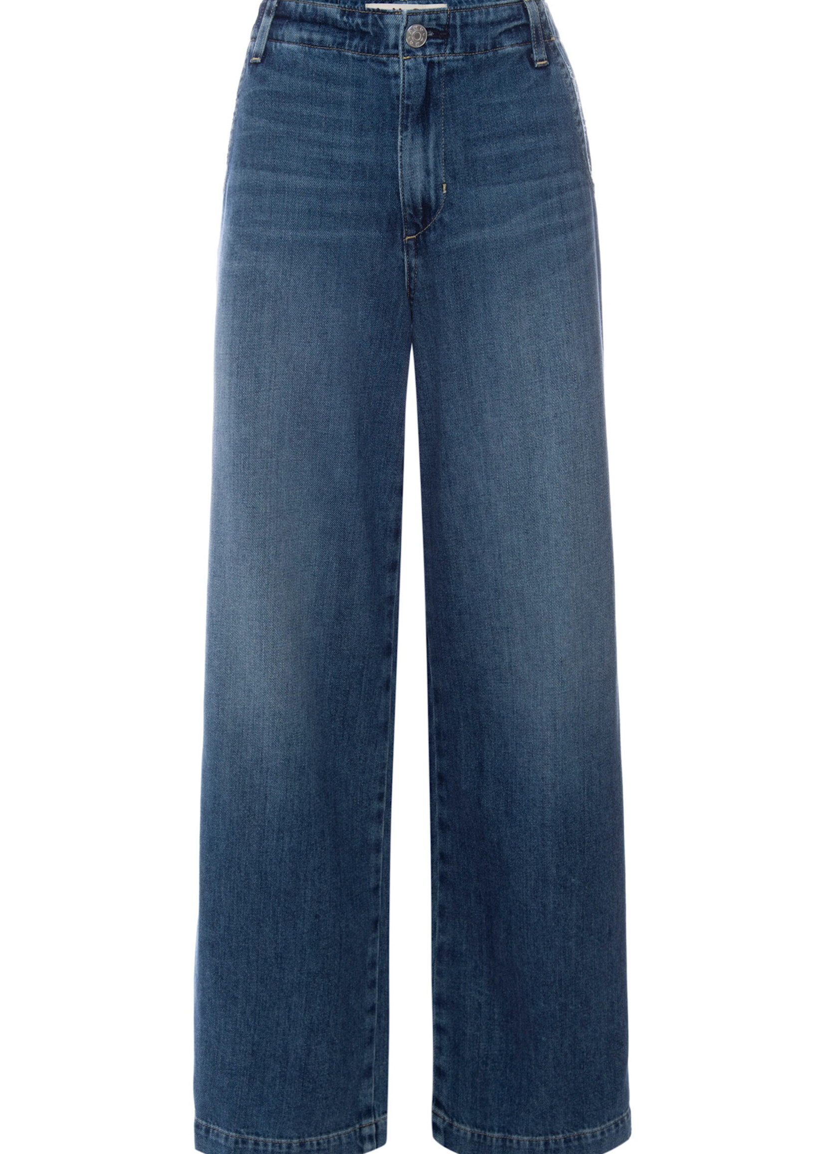 A M O Edith Wide Leg Trouser- Romance