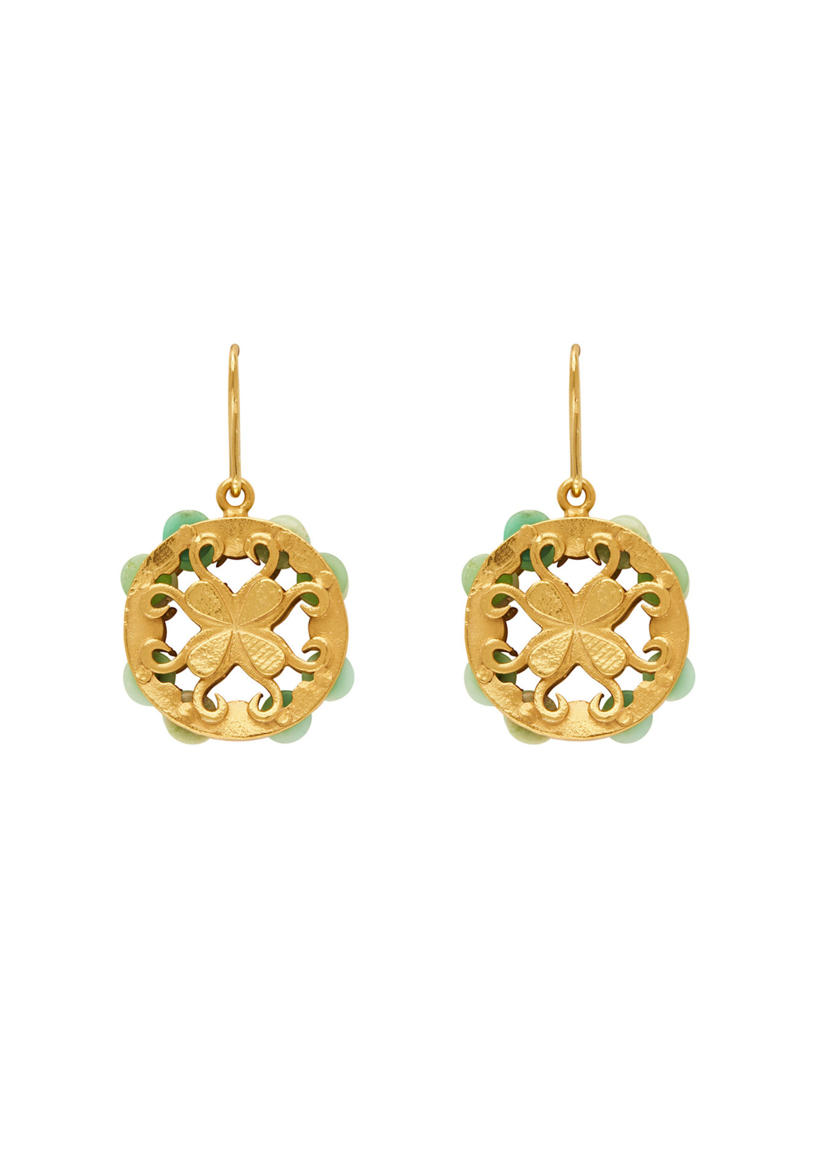 Alemais Encanto Tambourine Earrings