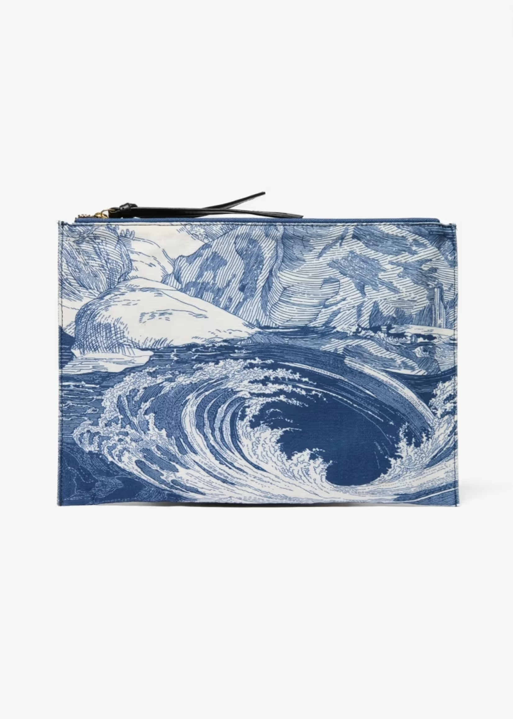 Inoui Editions POUCH / POCHETTE BALTHAZAR NAVY/BLEU