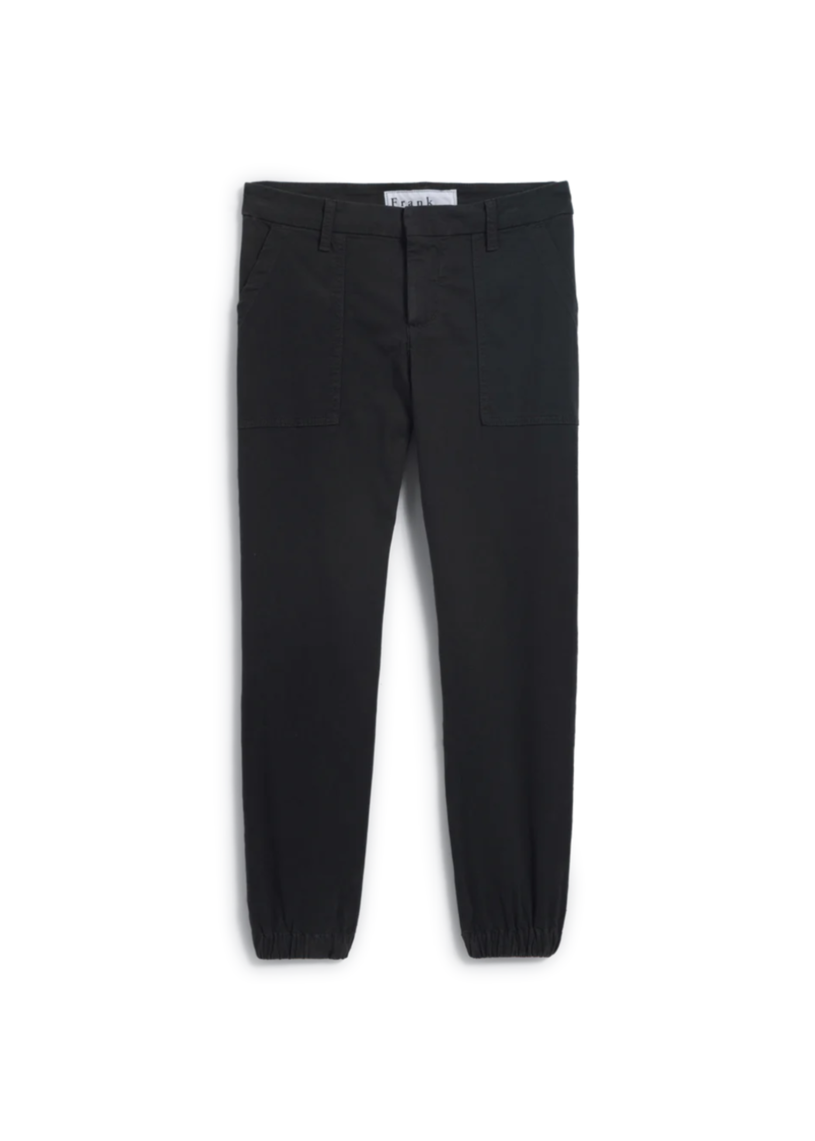Frank & Eileen Foxrock- The Italian Utility Jogger- Washed Black