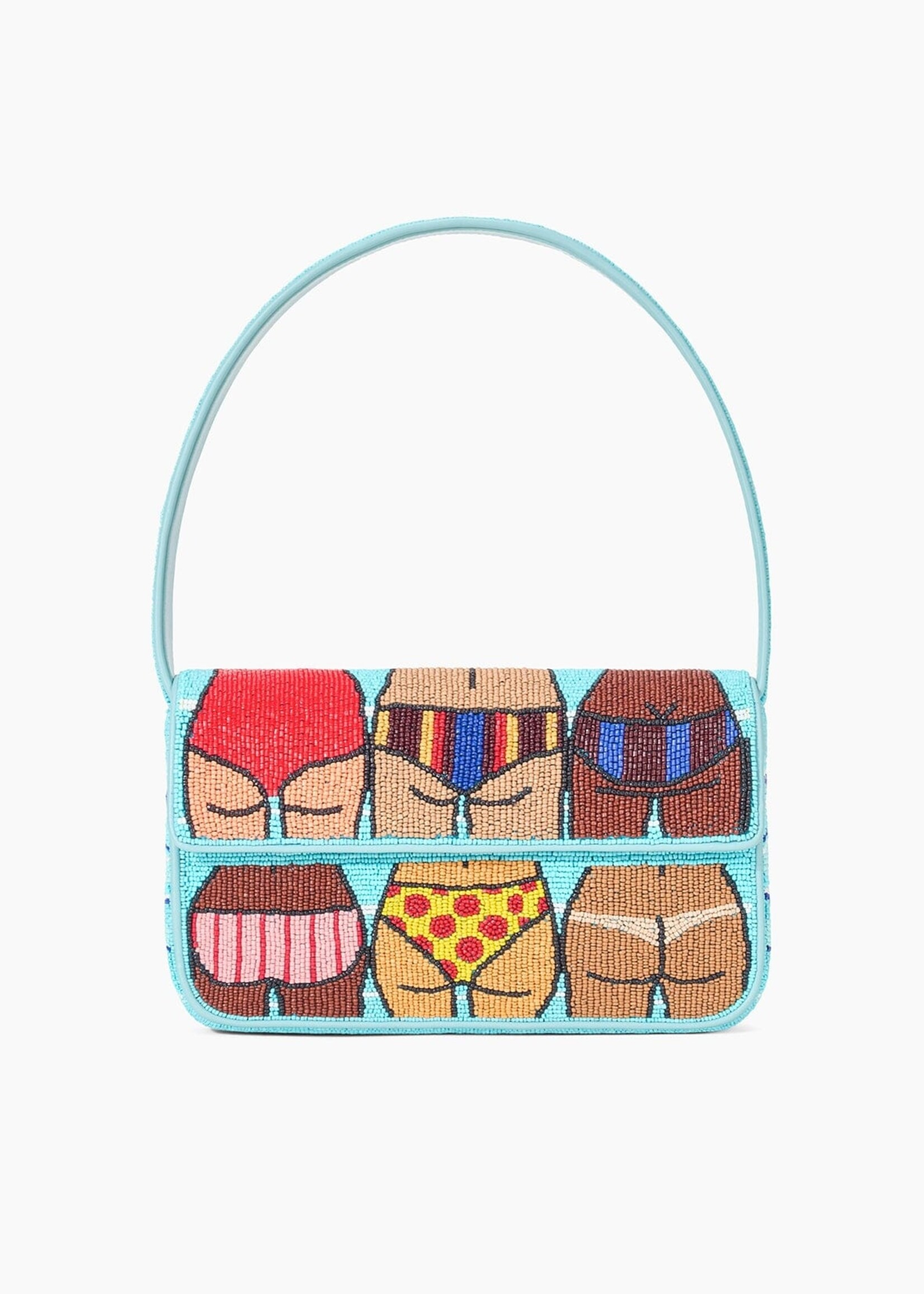 Staud Tommy Beaded Bags- Beach Bums