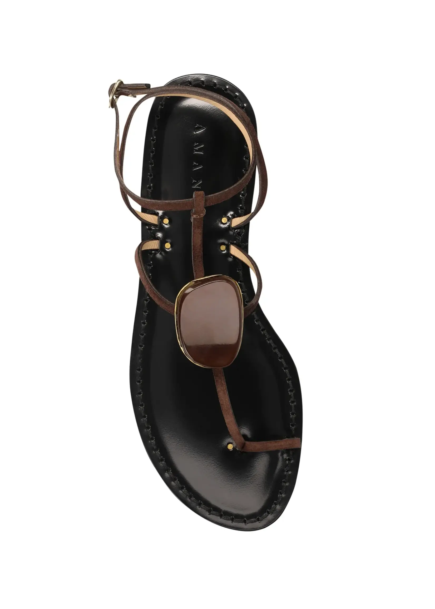 Amanu Style 39- The Cairo Sandal- Chocolate