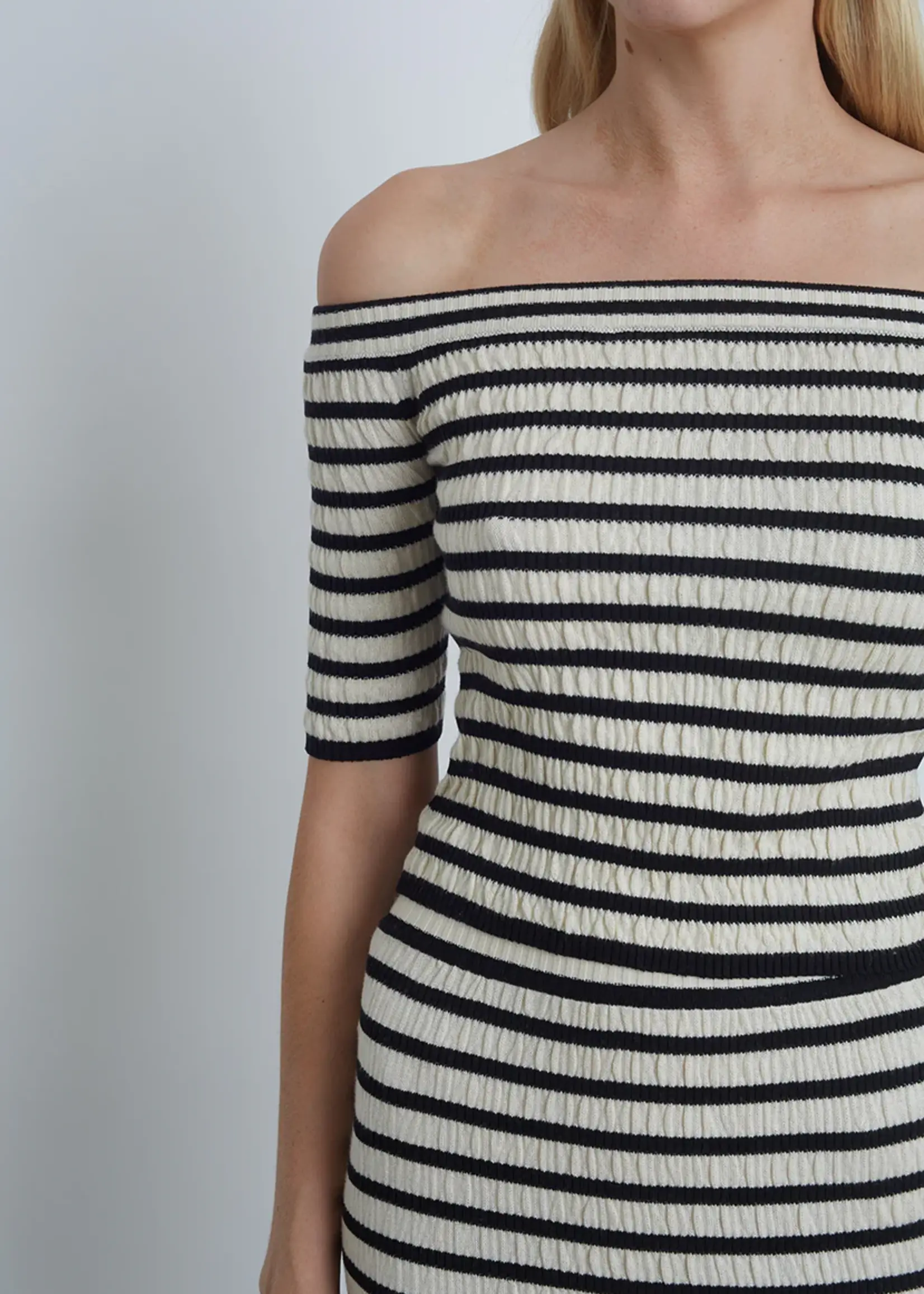 Eleven Six Helene Stripe Sweater
