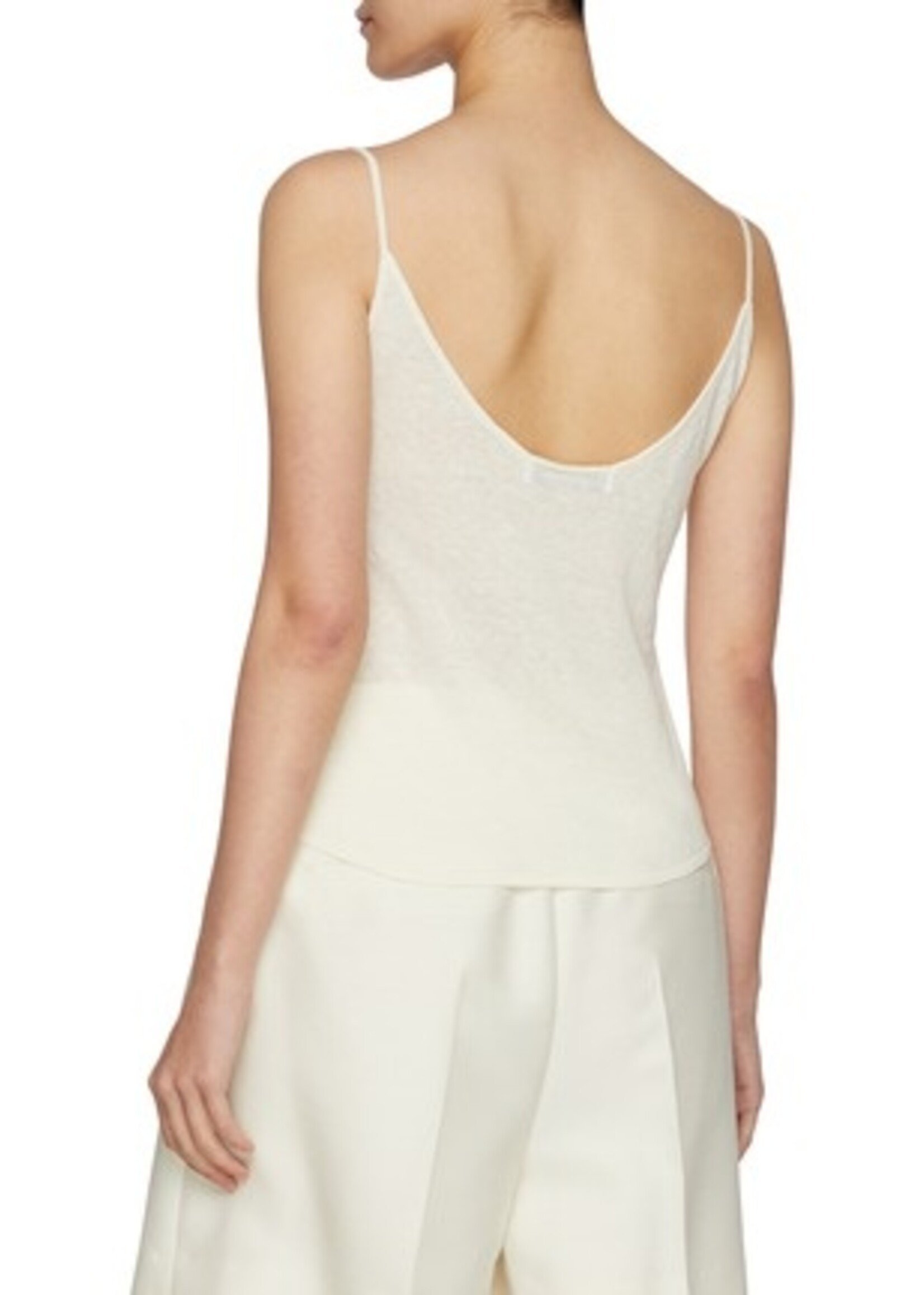 sandbeige Anita Sleeveless Knit Top