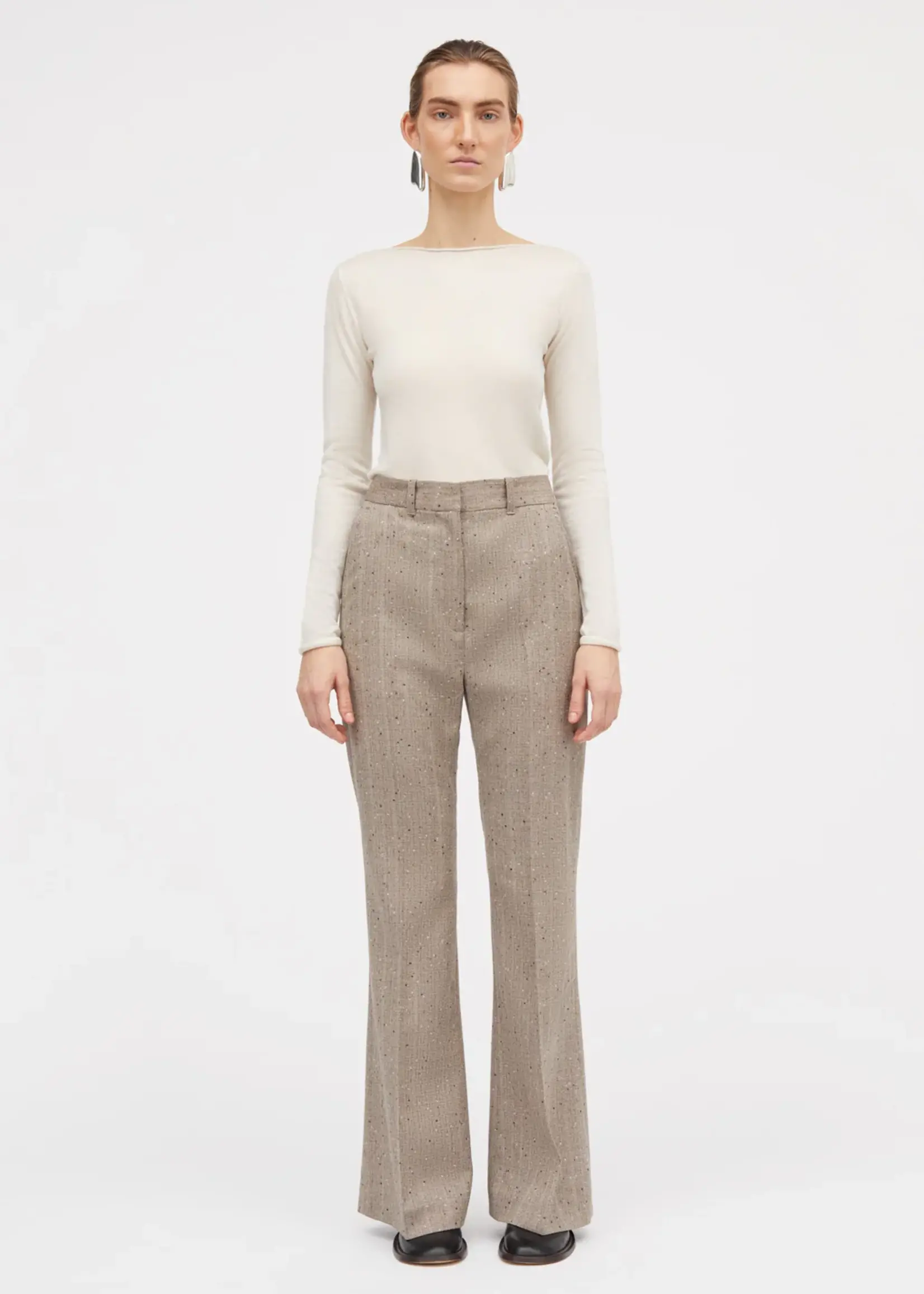 MKDT Perrie Speckled Thin Wool Pant