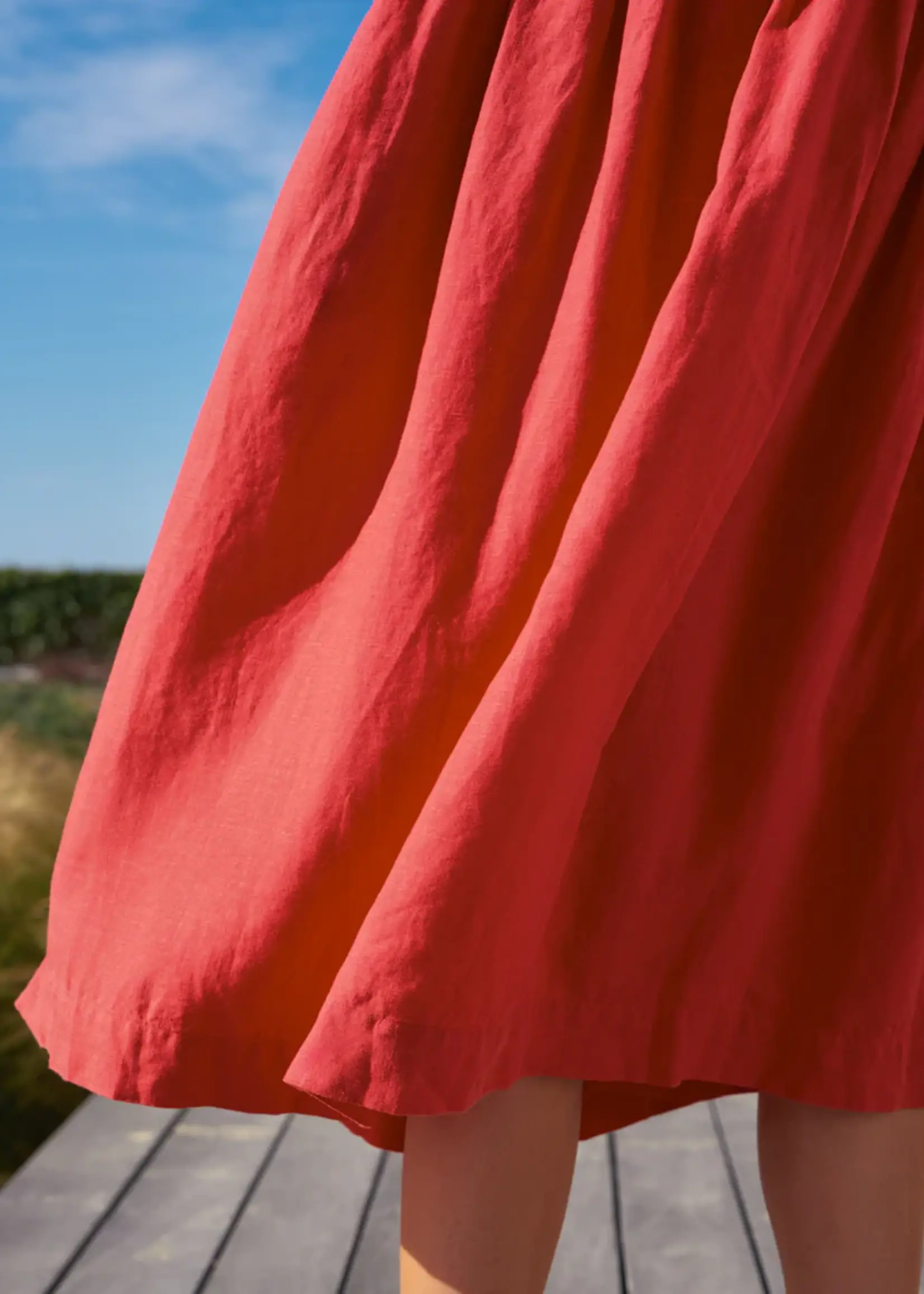 Frank & Eileen Daphne- Popover Sleeveless Dress- Summer