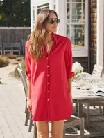 Frank & Eileen Mary- Classic Shirtdress- Saffron SRCD