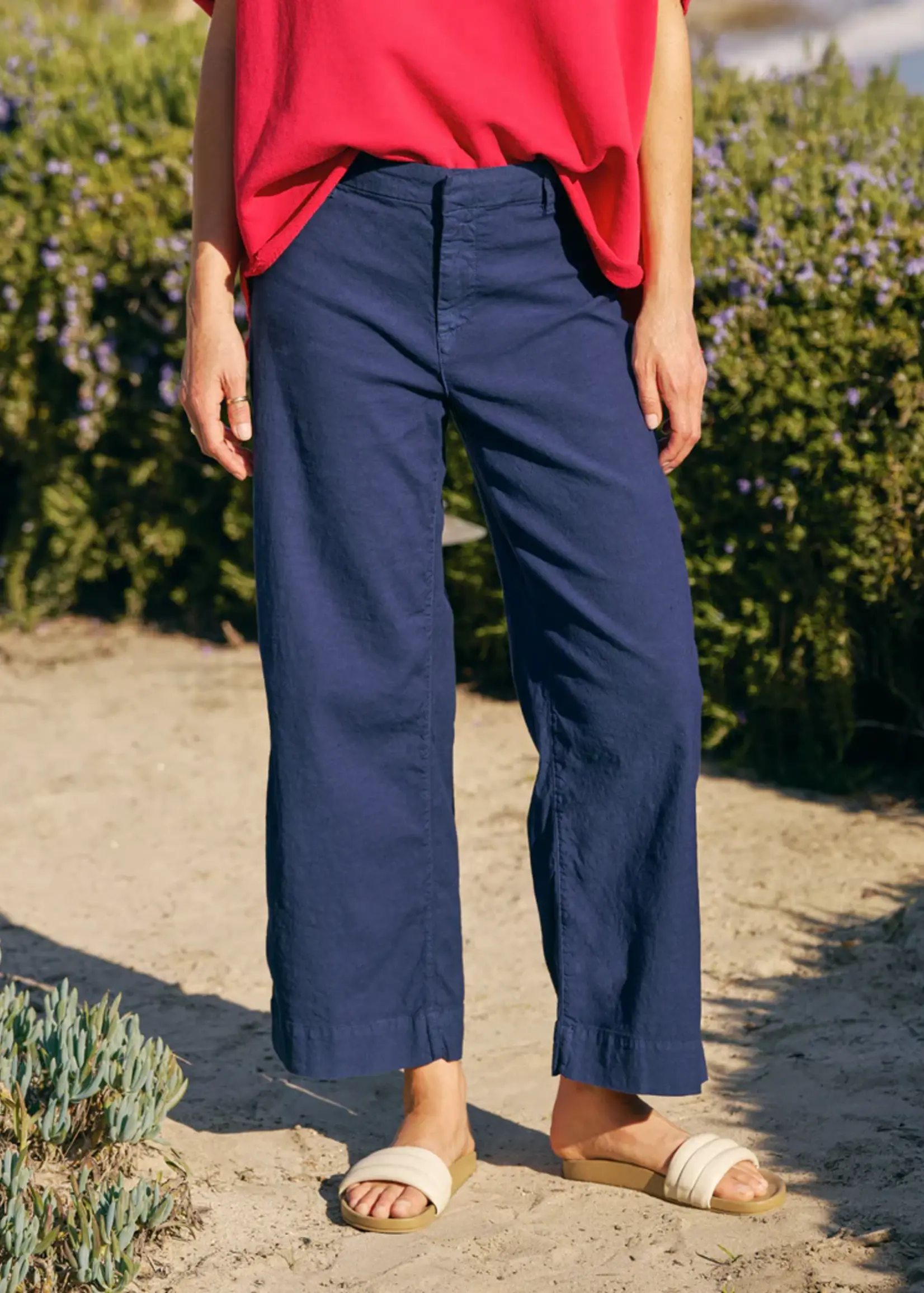 Frank & Eileen Wexford- The Trouser- Summer Navy SNVL
