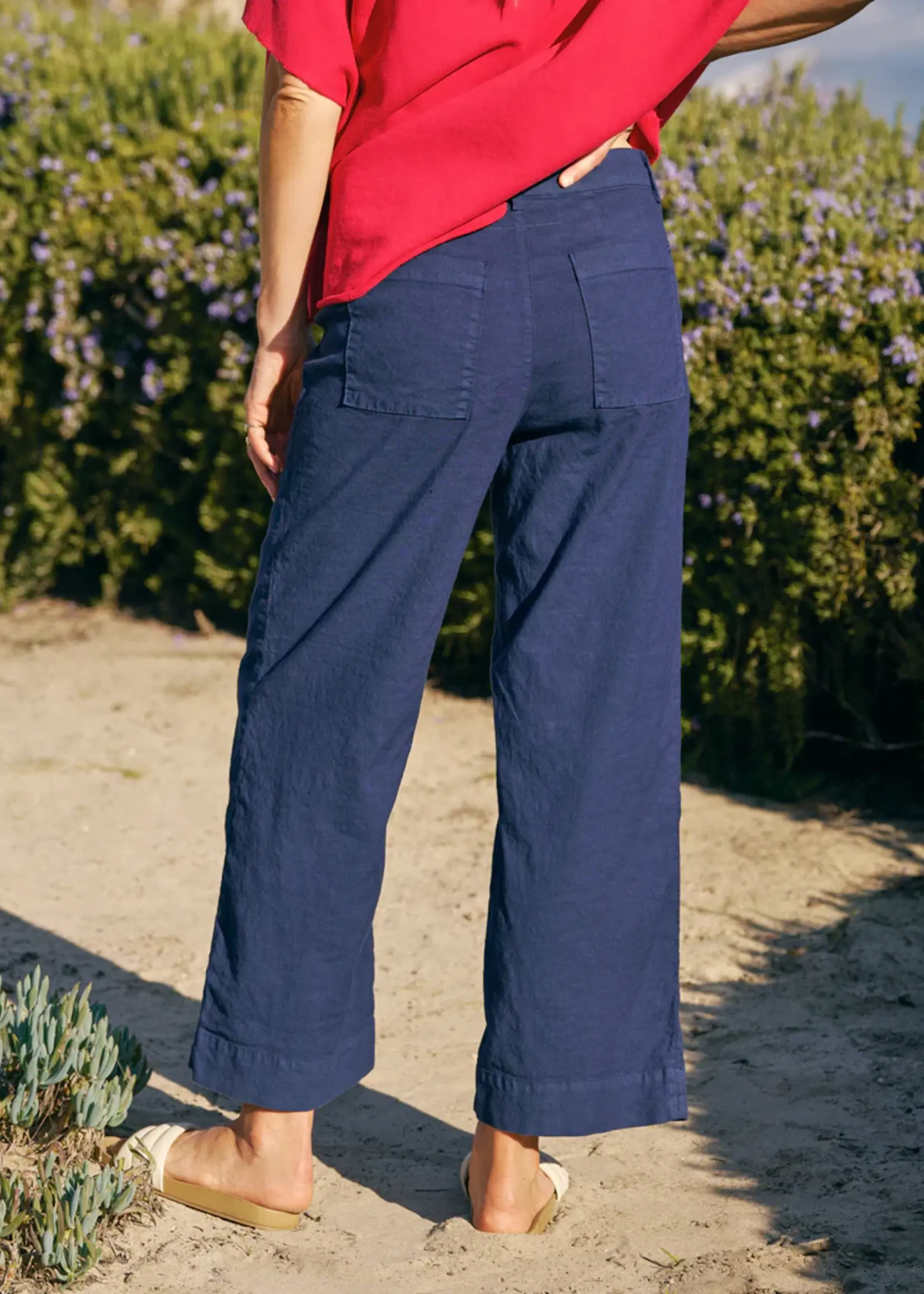 Frank & Eileen Wexford- The Trouser- Summer Navy SNVL