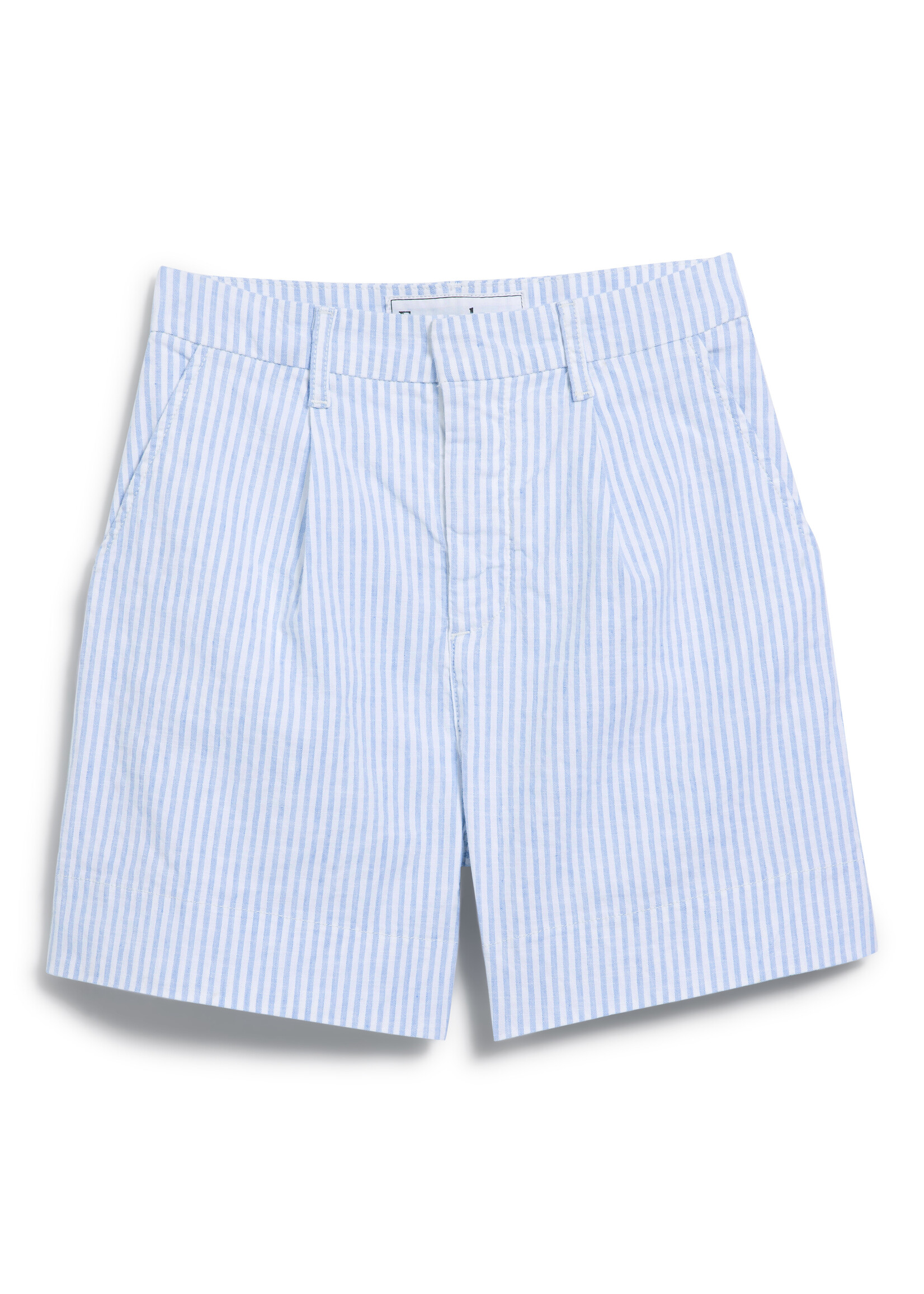 Frank & Eileen Waterford Walking Short- Blue, White Stripe BWSL