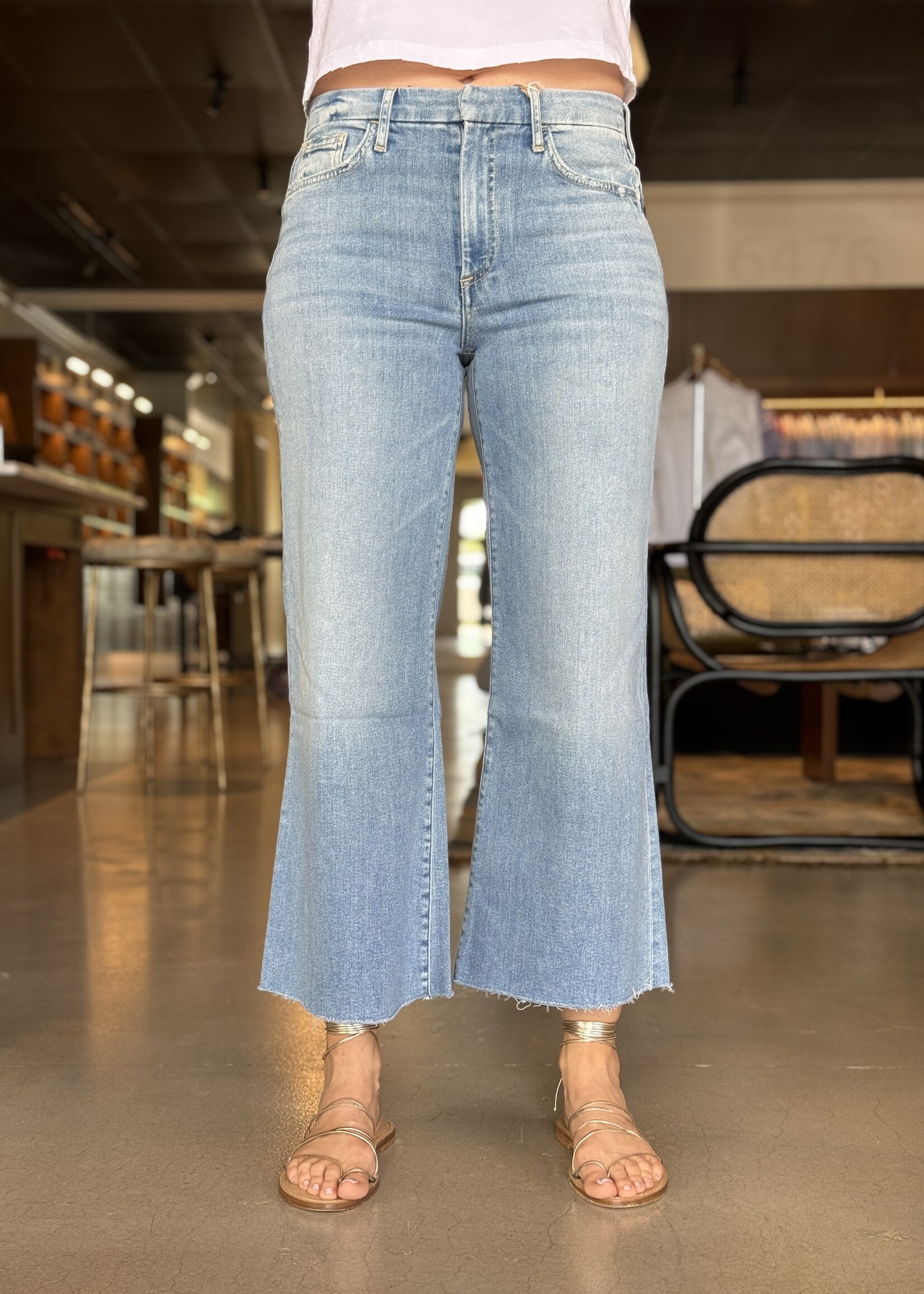 Frank & Eileen Galway Gaucho Wide Leg Jean- 1972 Wash