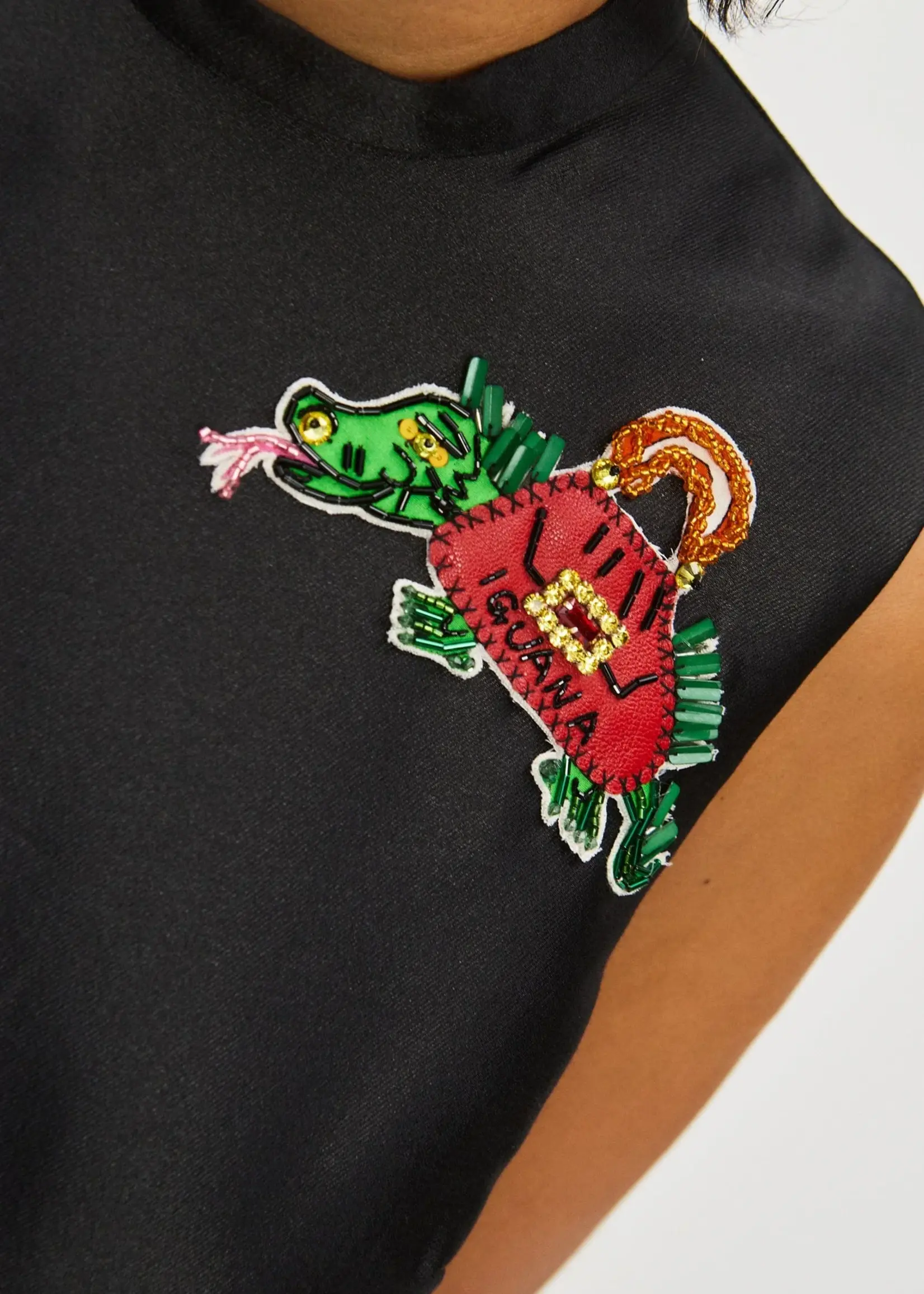 Alemais Ginger Embellished Mini Dress