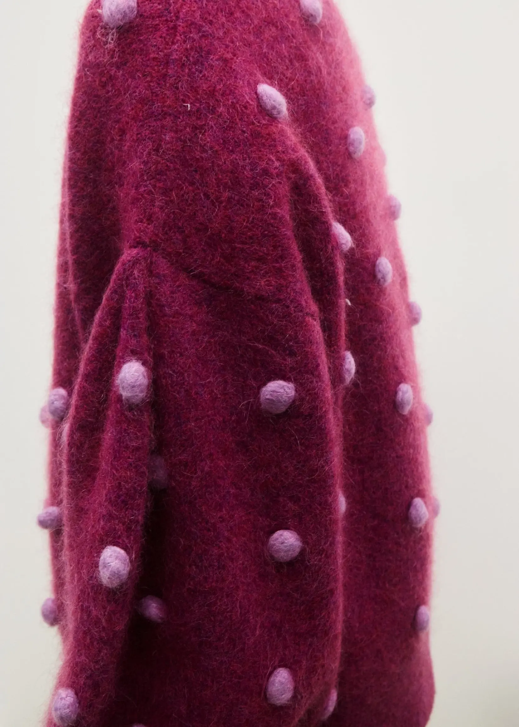 Alemais Elia Mulberry Balloon Sweater