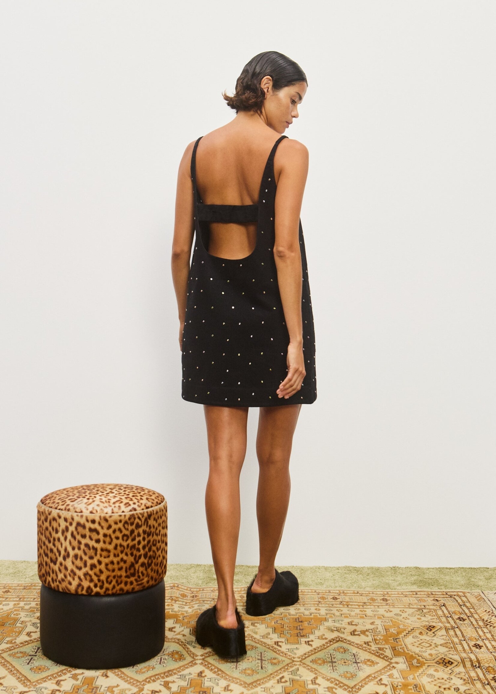 Alemais Simona Denim Mini Dress