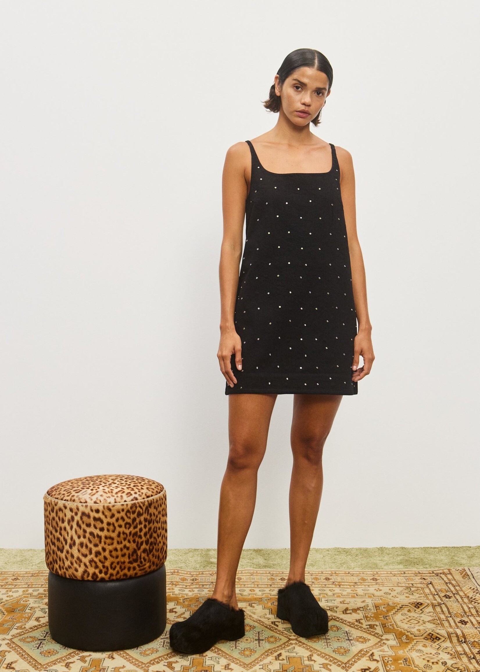 Alemais Simona Denim Mini Dress