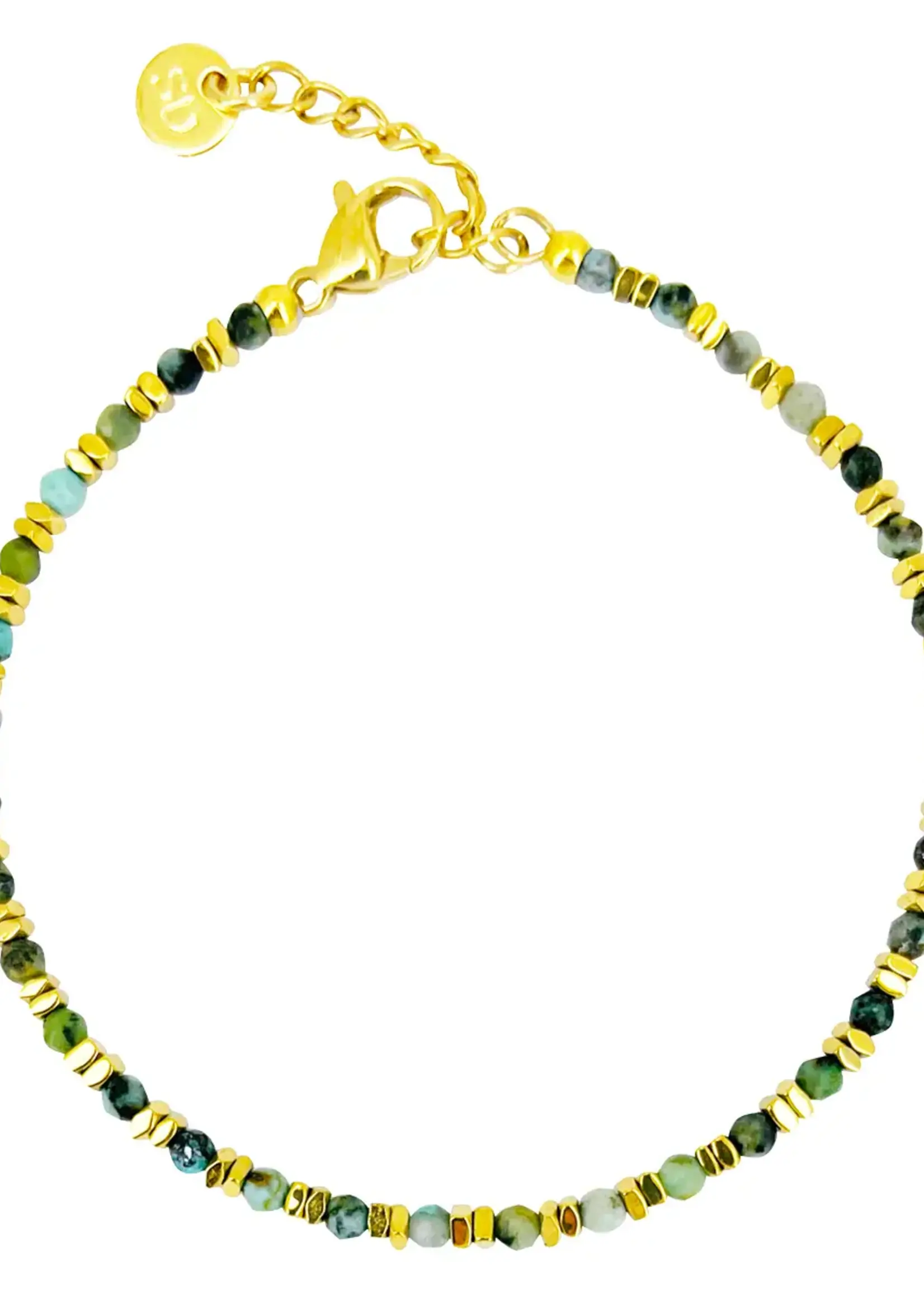 Sophie Deschamps Bijoux Jadmire Bracelet- Turquoise