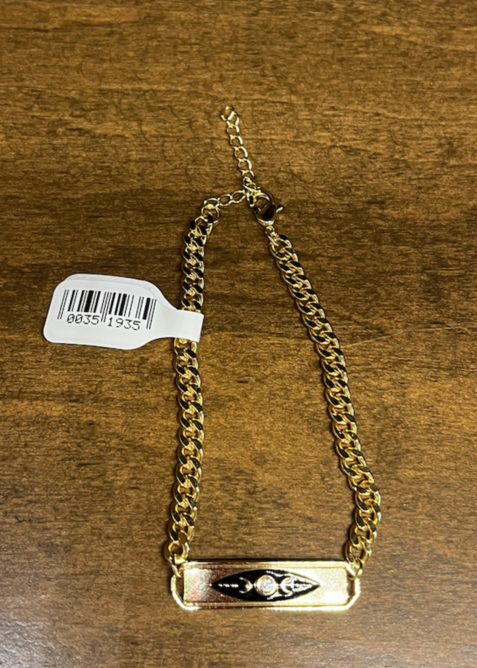 Thatch Divine Feminine Black Enamel Bracelet