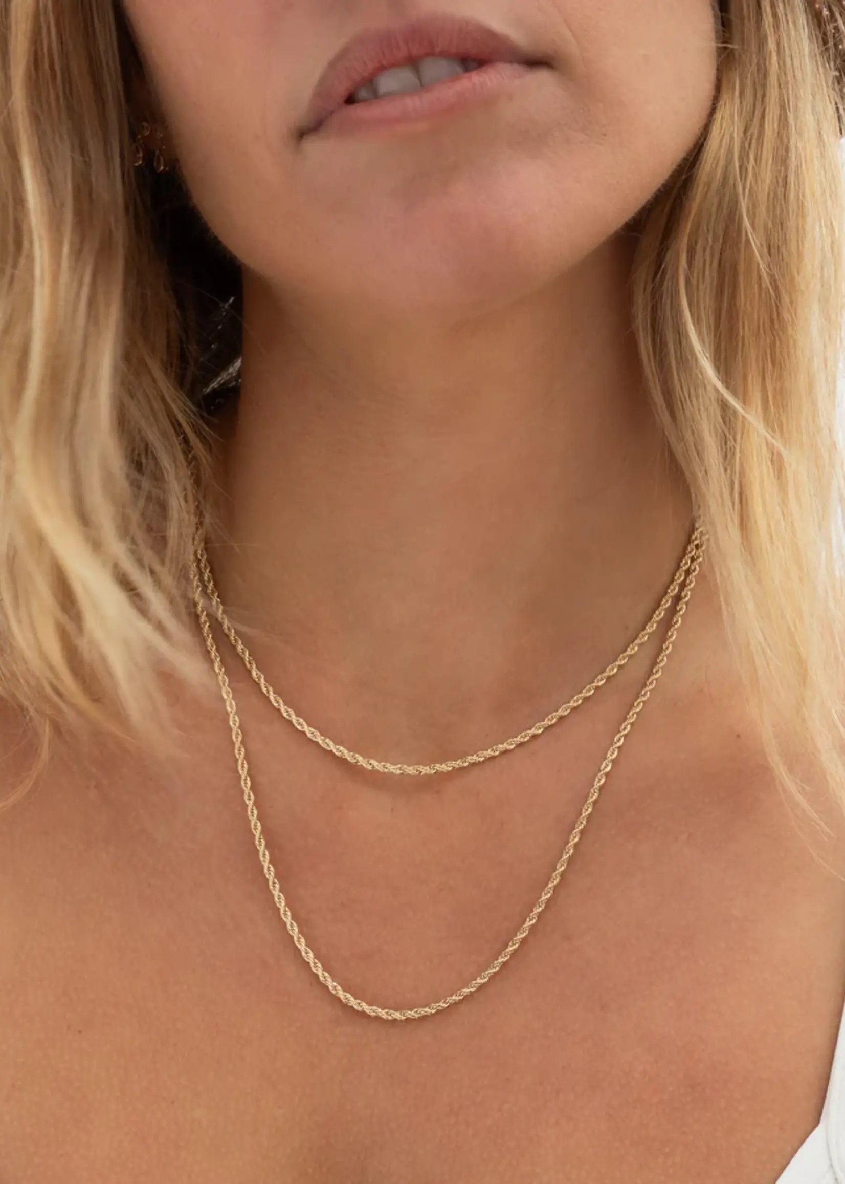 Thatch Mini Bowie Rope Necklace