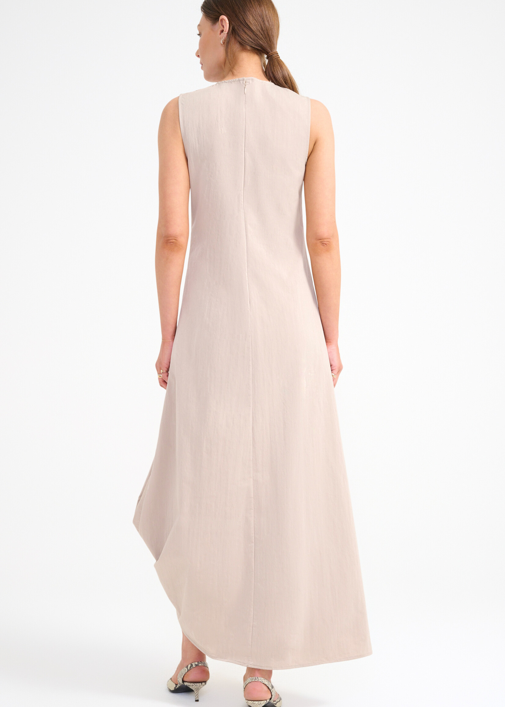 Staud Viola Dress- Fawn