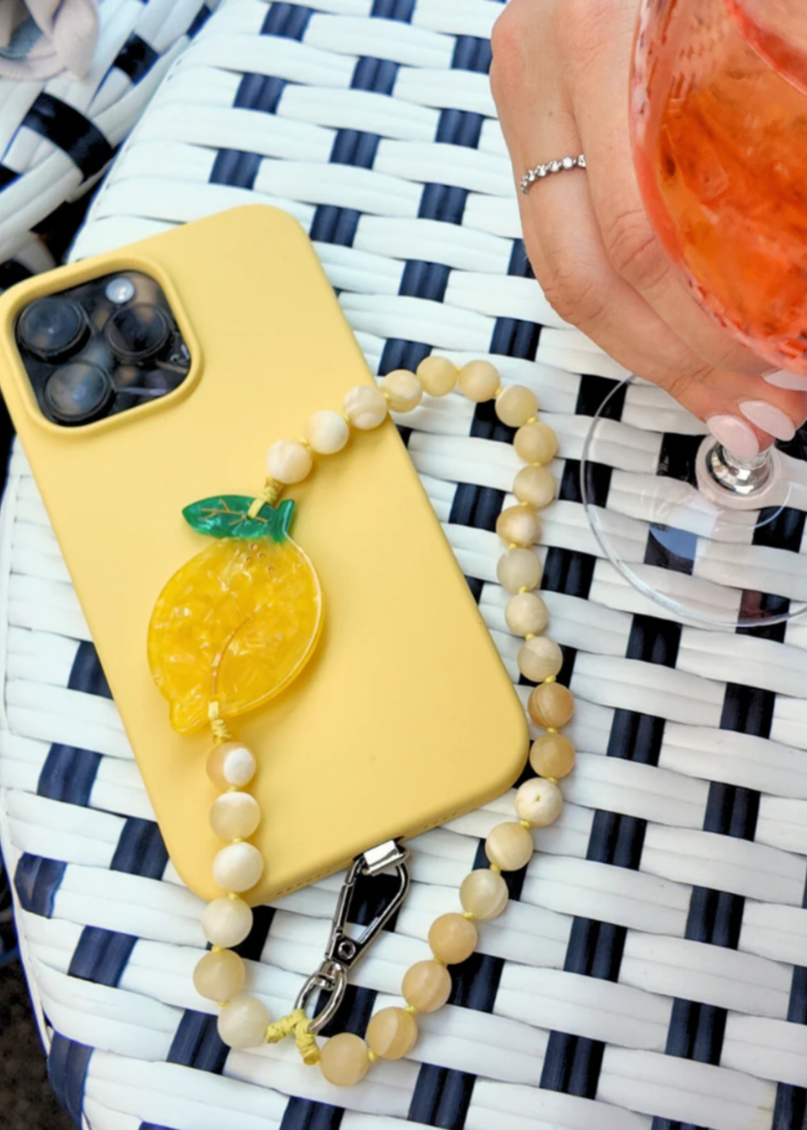 Lemon Bracelet Phone Chain