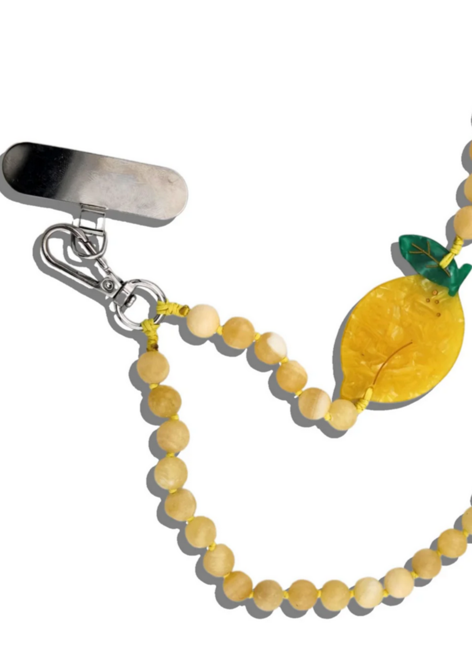 Solar Eclipse Lemon Bracelet Phone Chain