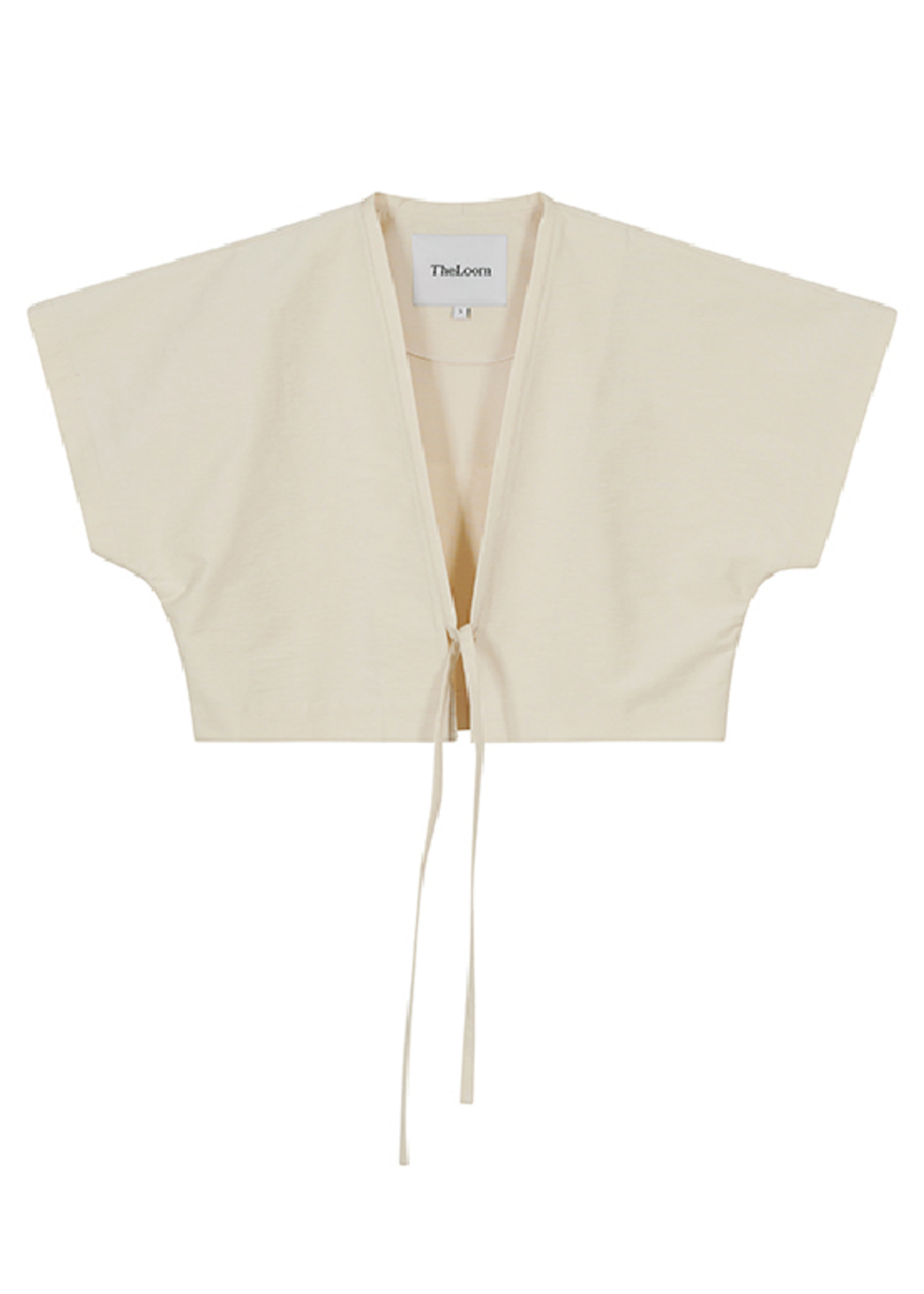TheLoom Dolman Sleeve Vest- Ivory