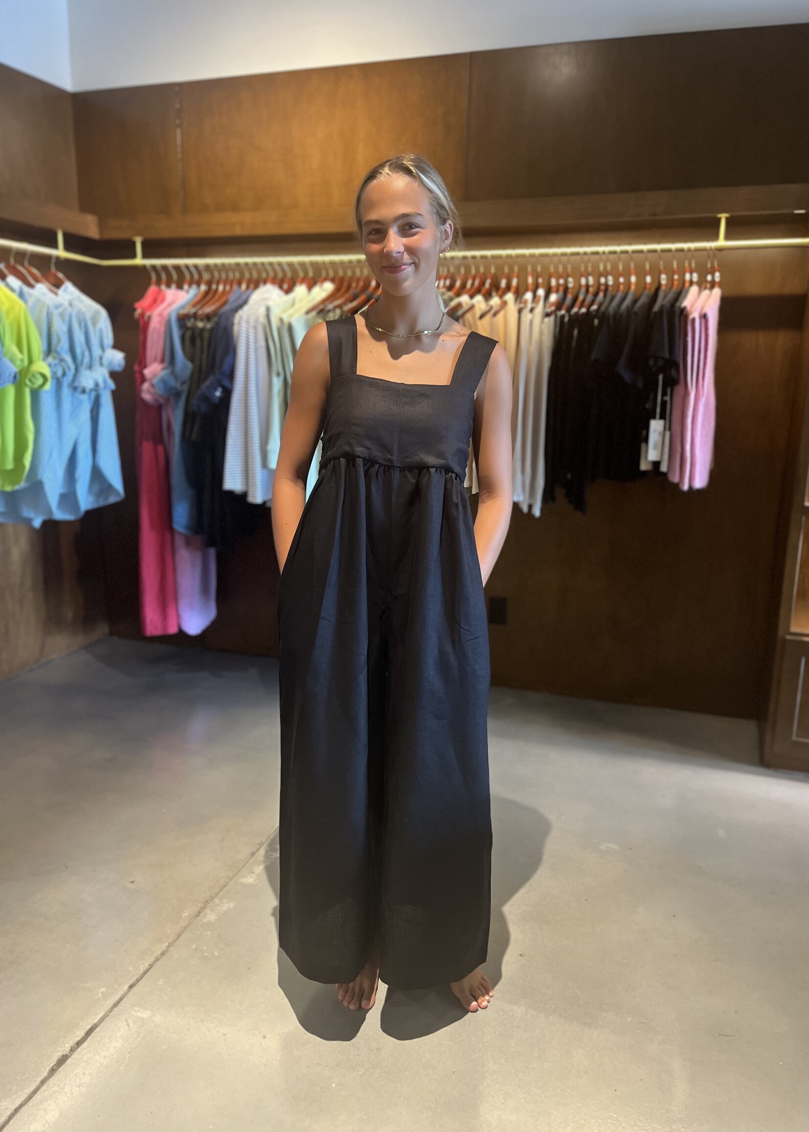 TheLoom Linen Overalls