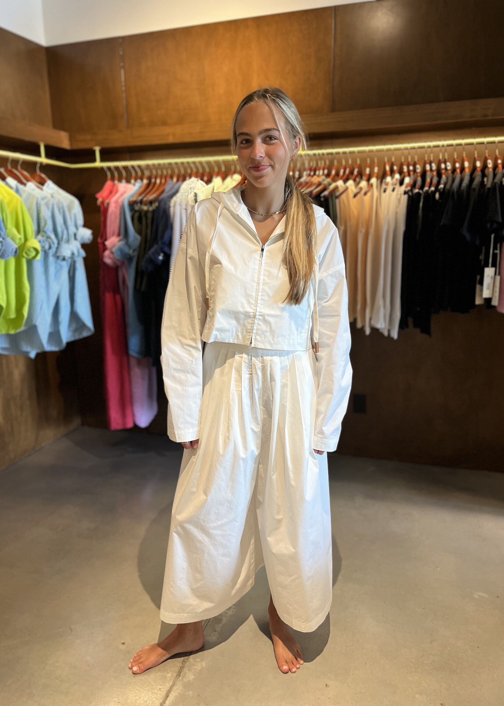 TheLoom Cotton Wide Tucked Pants