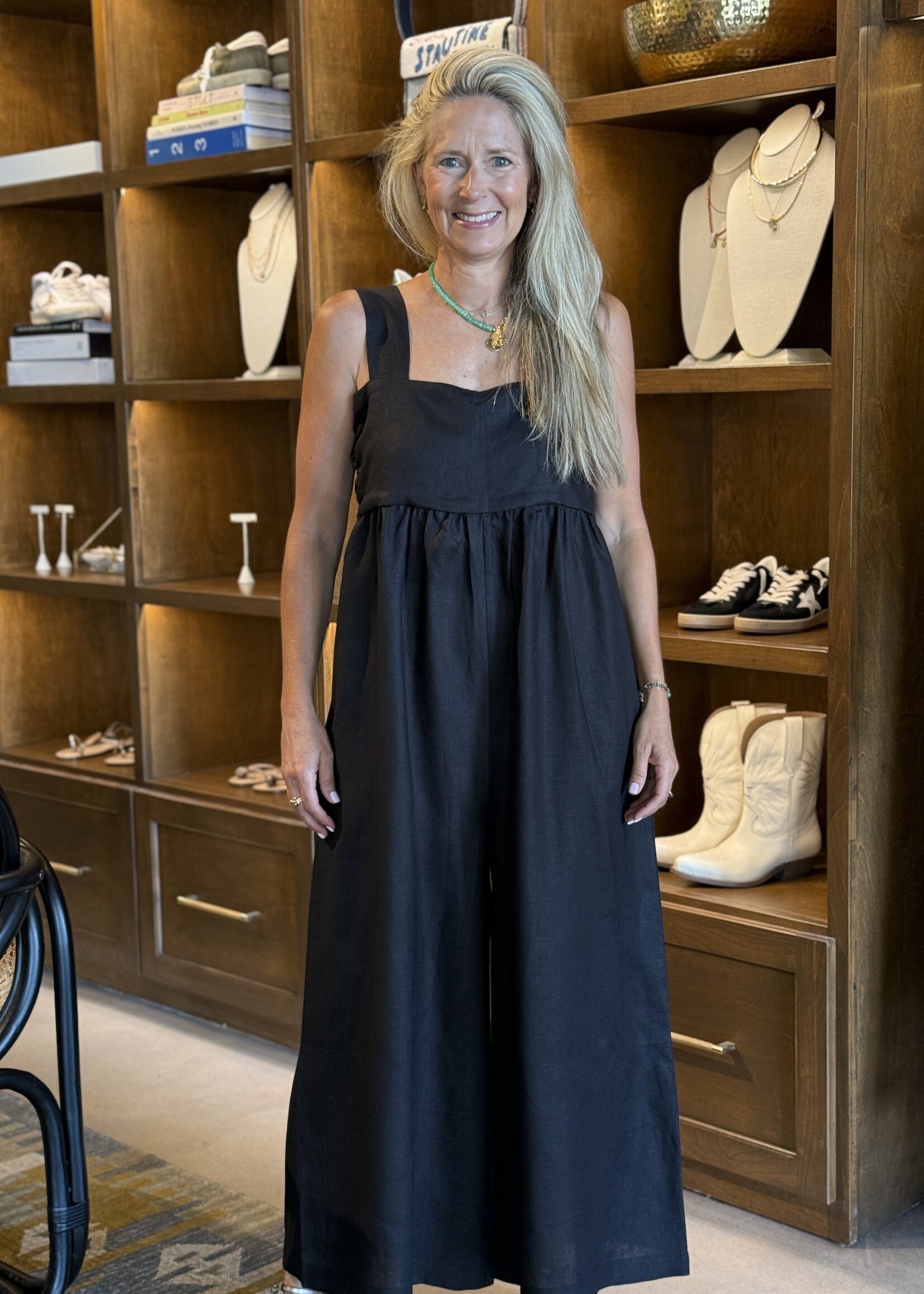 TheLoom Linen Overalls