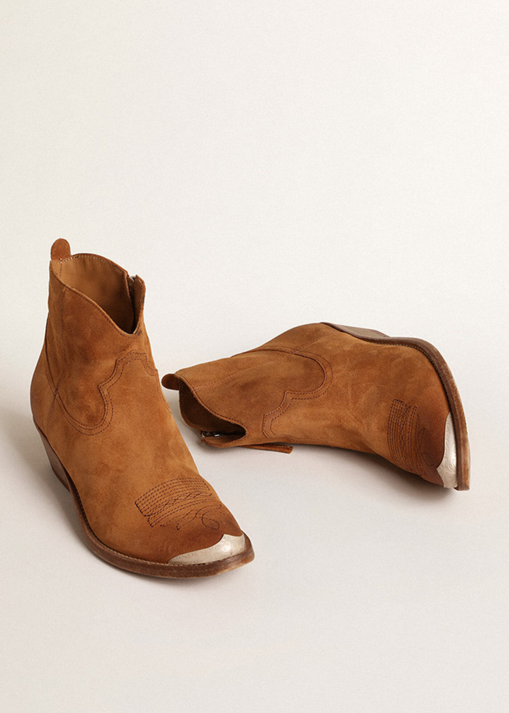 Golden Goose Young Suede Upper Ankle Boot